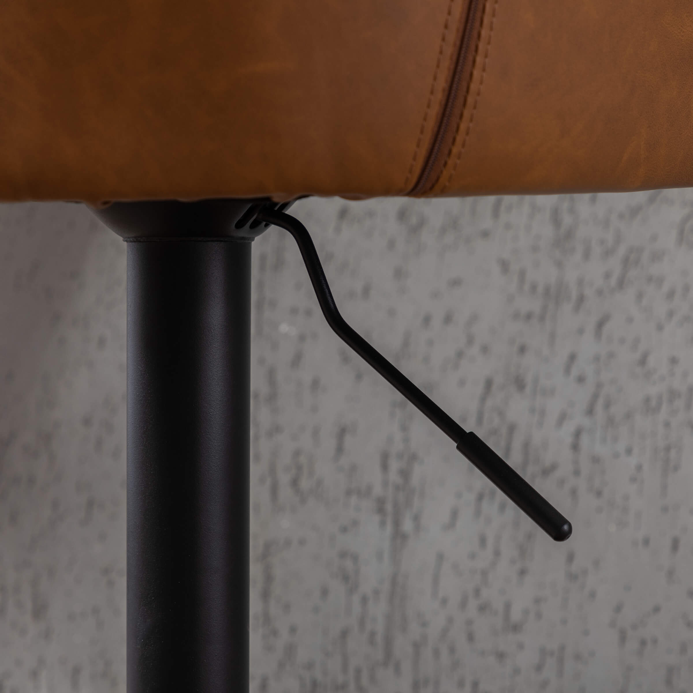 VESCASA Modern Bar Stools with Back Set of 2 - 5117BS