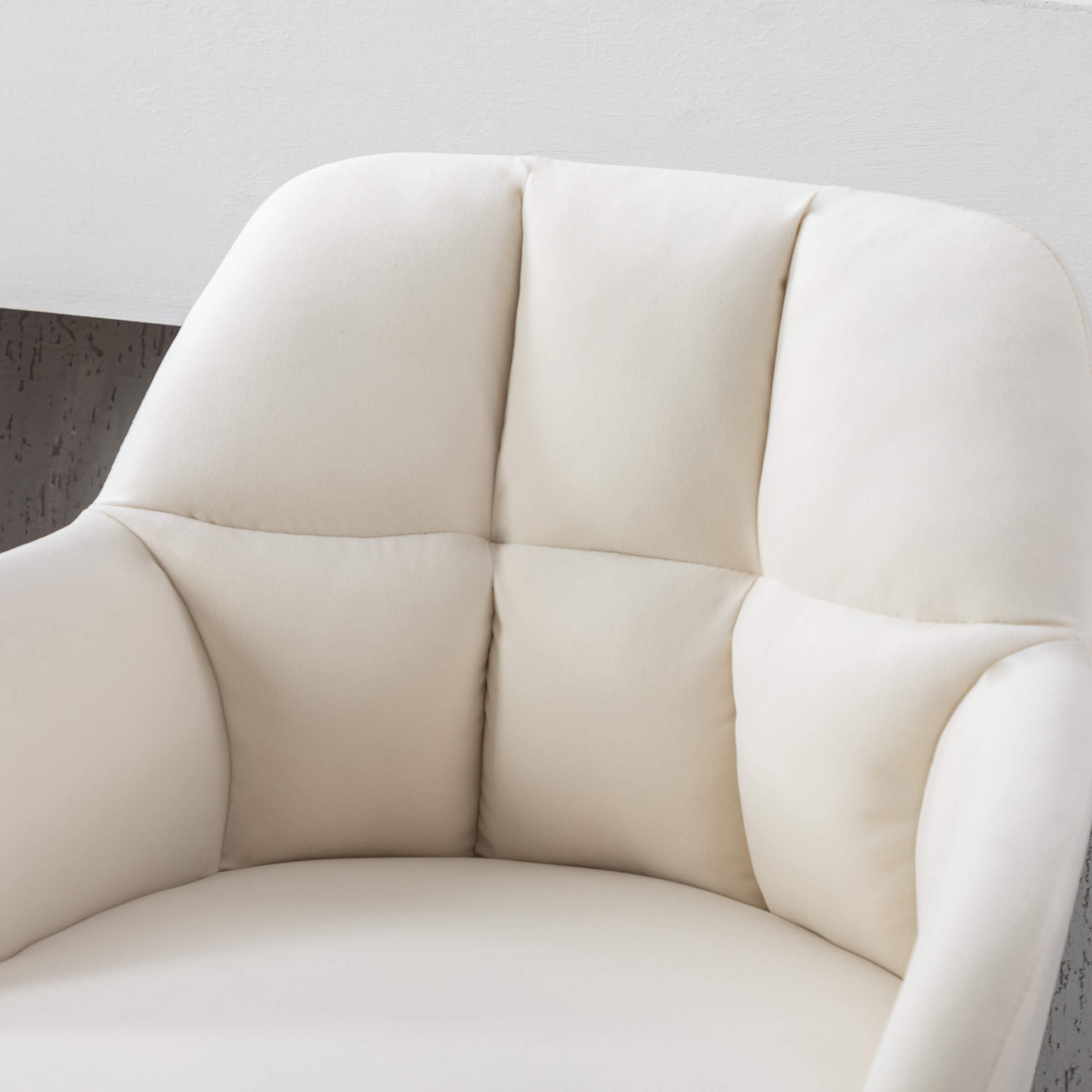 VESCASA Modern Bar Stools with Back Set of 2 - 5117BS