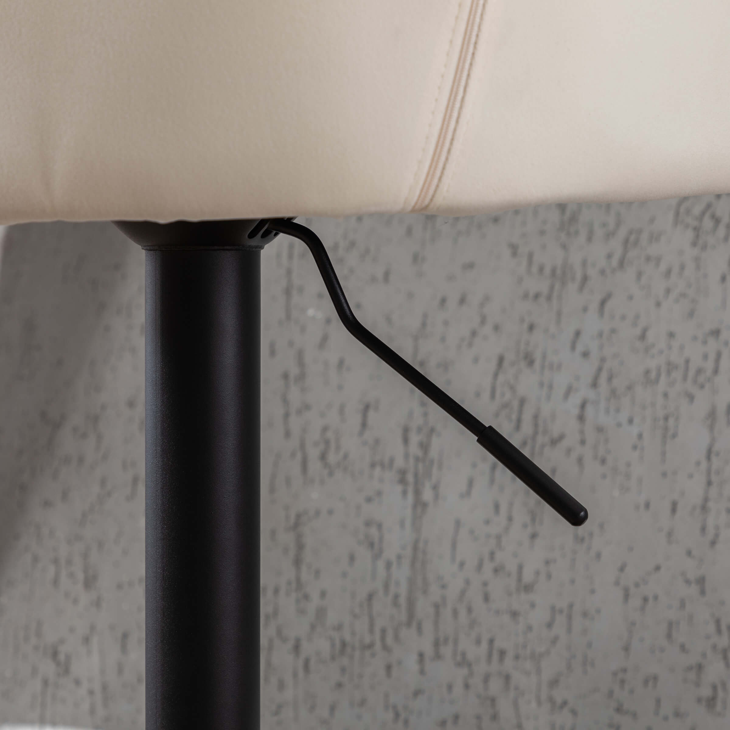 VESCASA Modern Bar Stools with Back Set of 2 - 5117BS