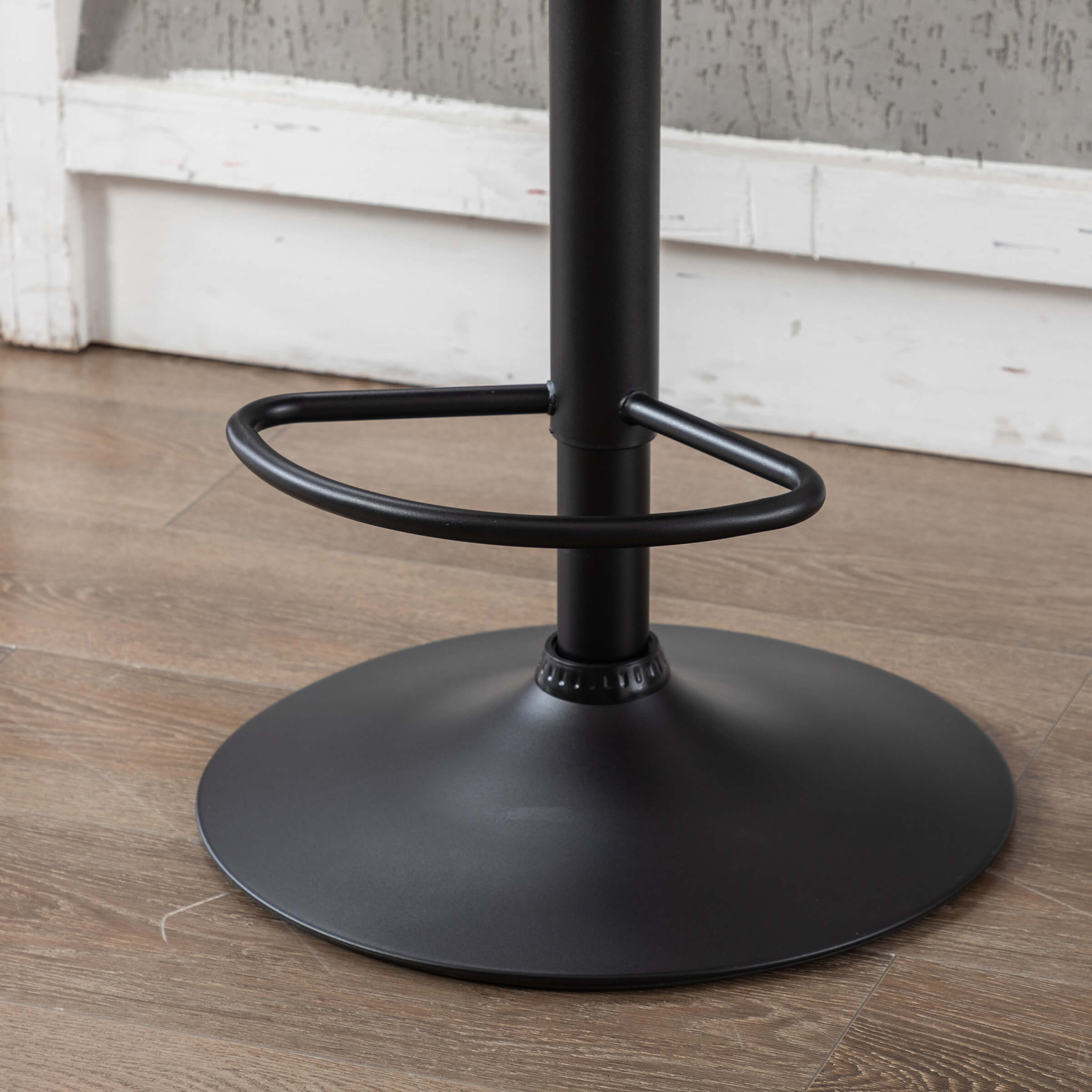 VESCASA Modern Bar Stools with Back Set of 2 - 5117BS