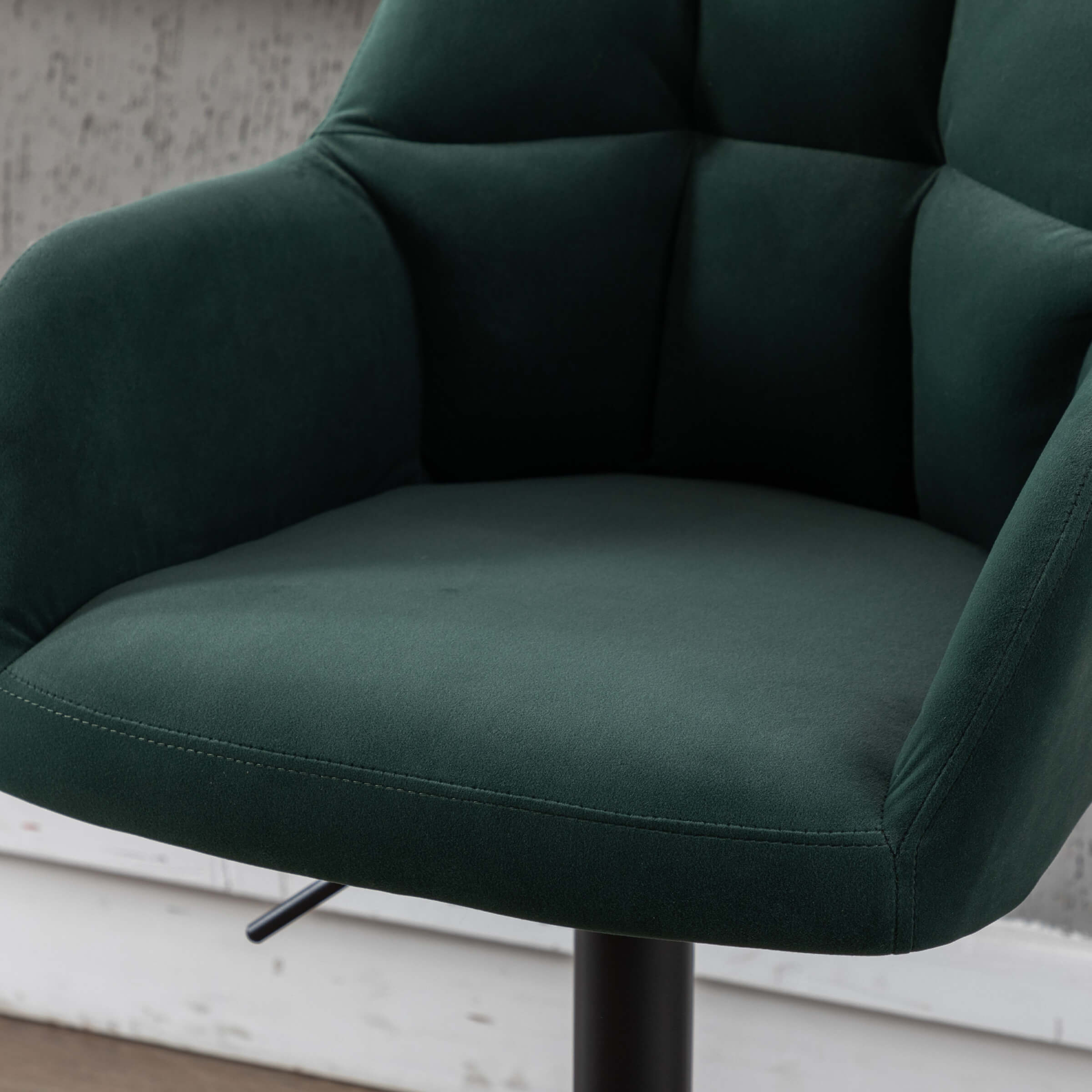 VESCASA Modern Bar Stools with Back Set of 2 - 5117BS