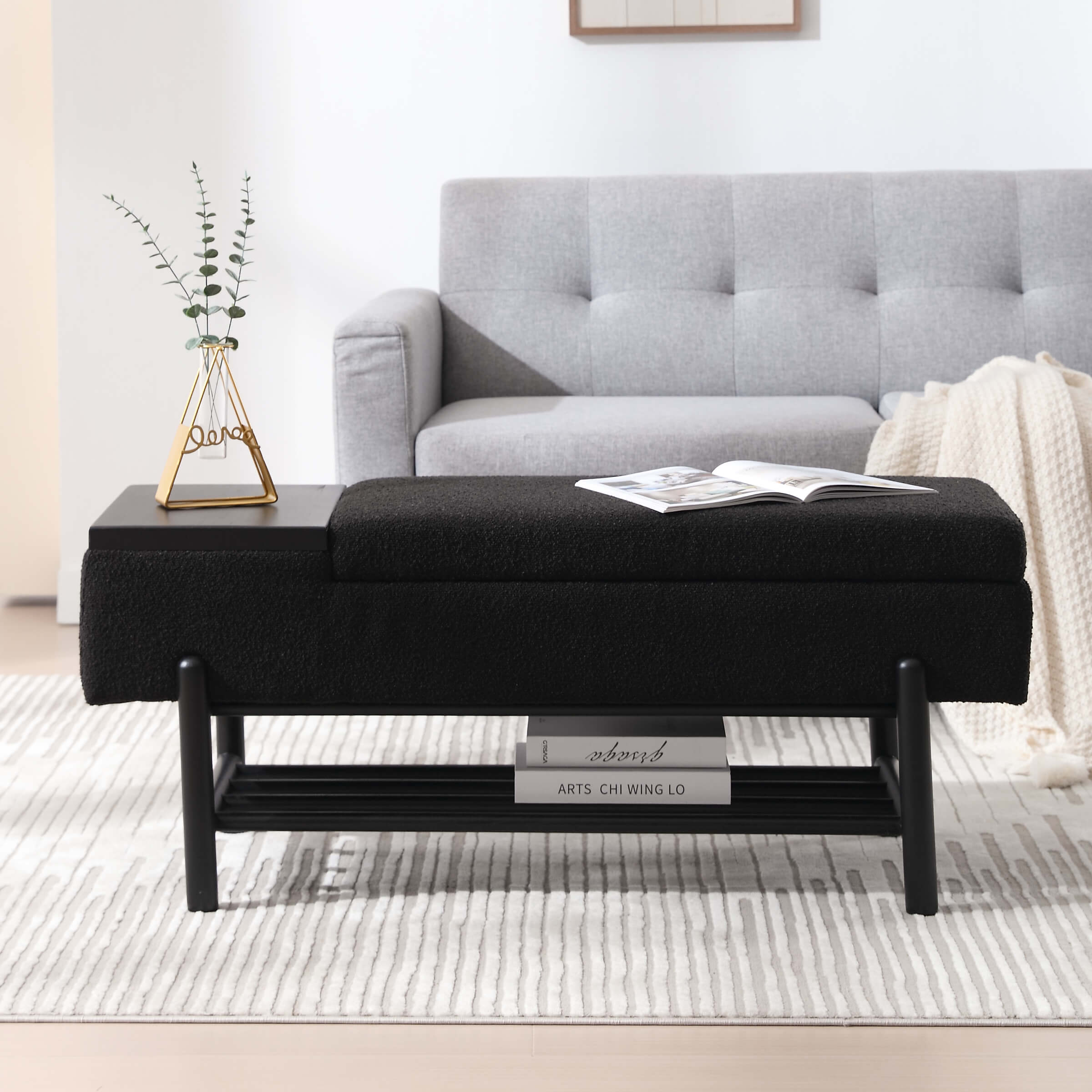 EALSON Modern Storage End of Bench - 2541BH