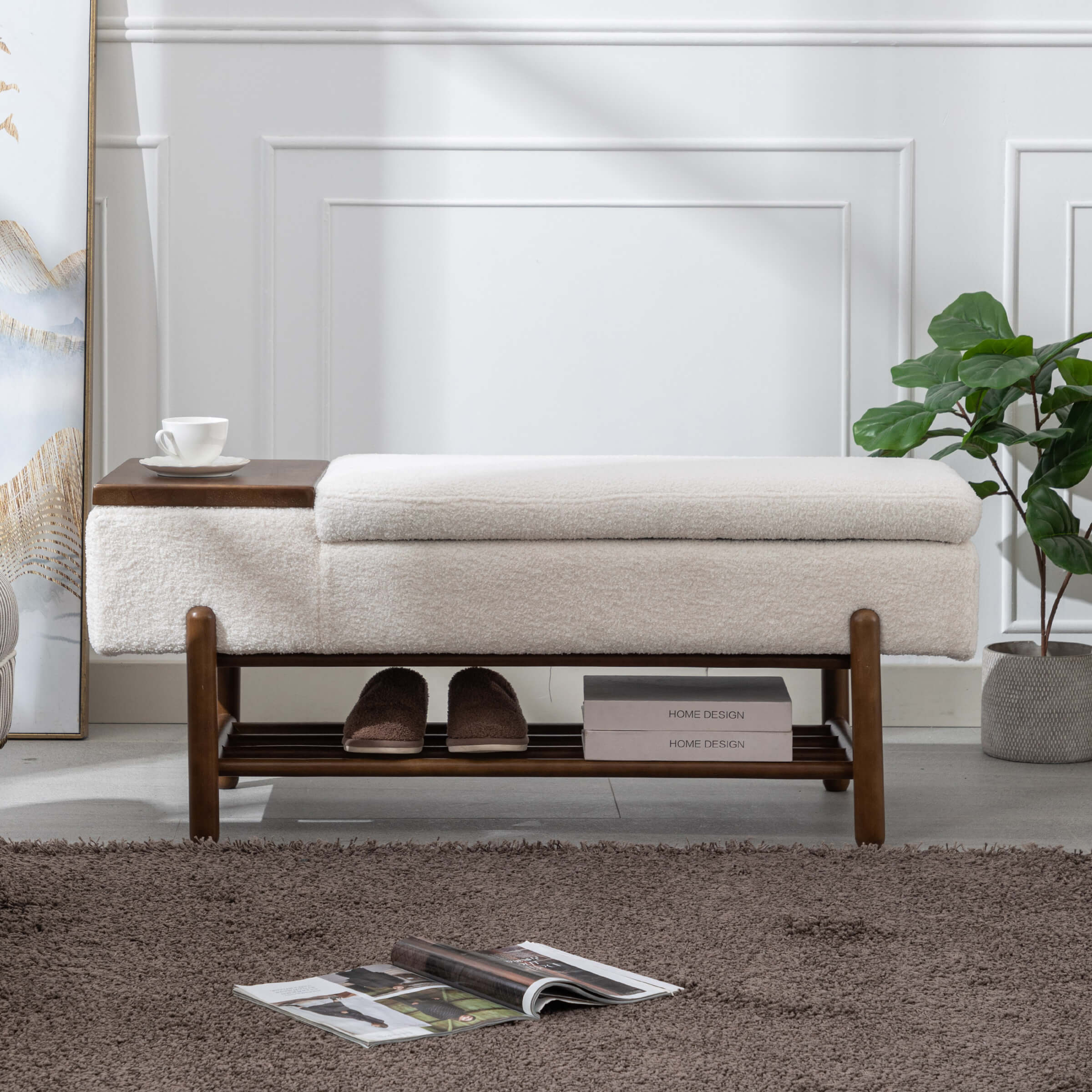 EALSON Modern Storage End of Bench - 2541BH