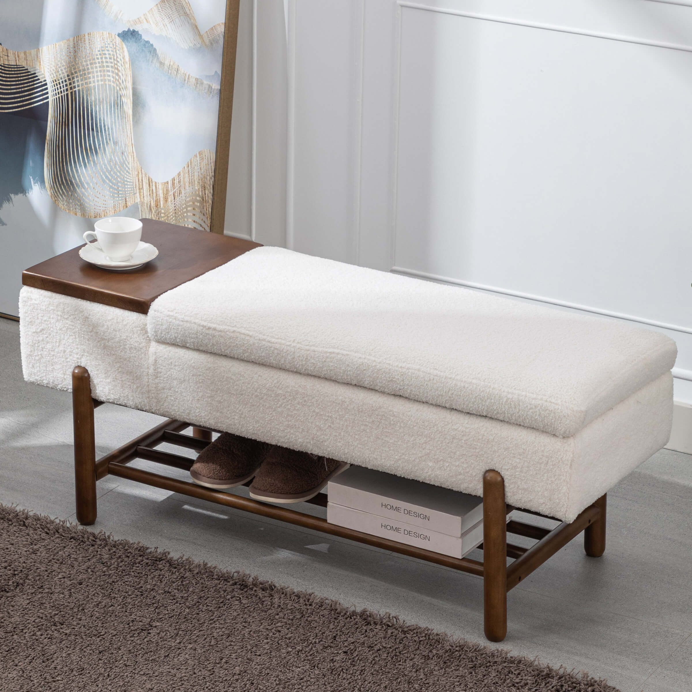 EALSON Modern Storage End of Bench - 2541BH