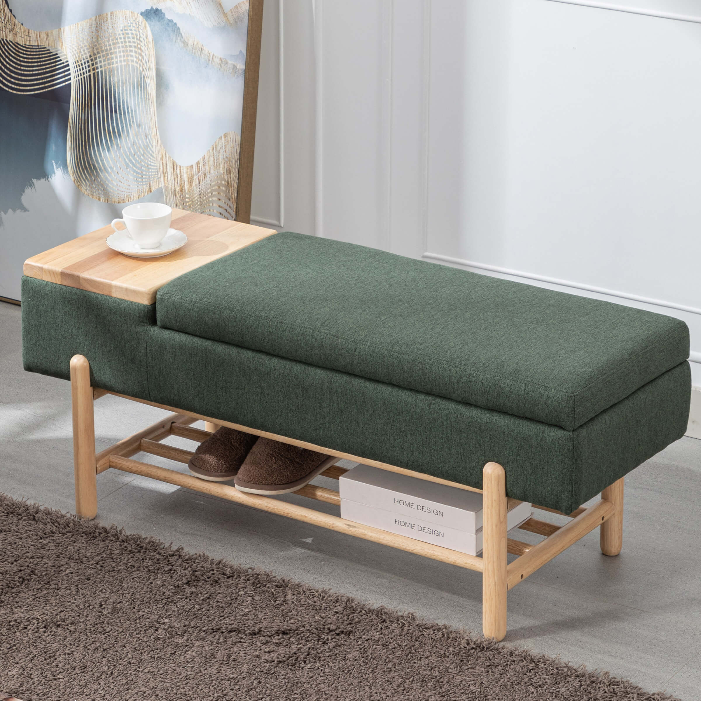 EALSON Modern Storage End of Bench - 2541BH