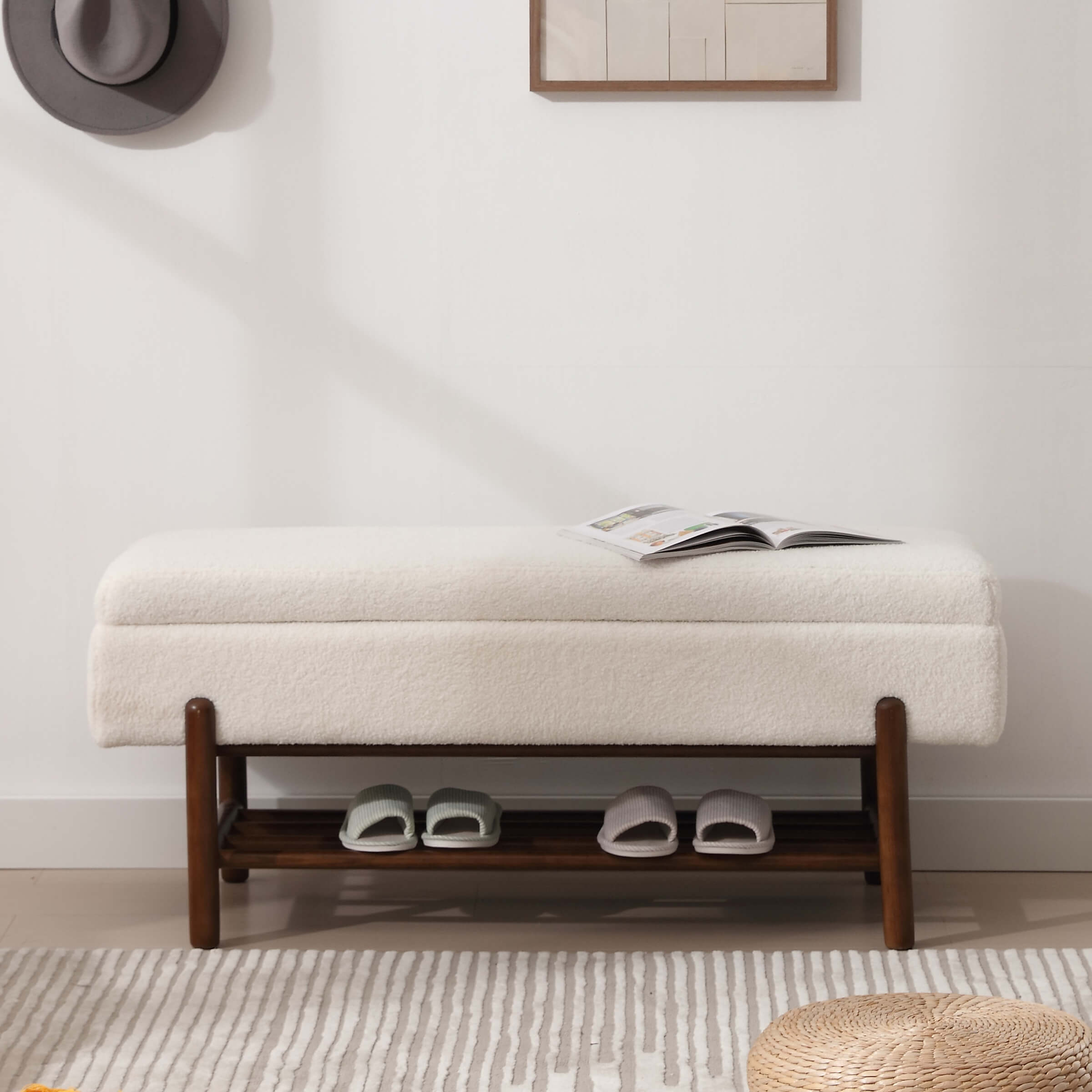 EALSON Modern Storage End of Bench - 2541BH