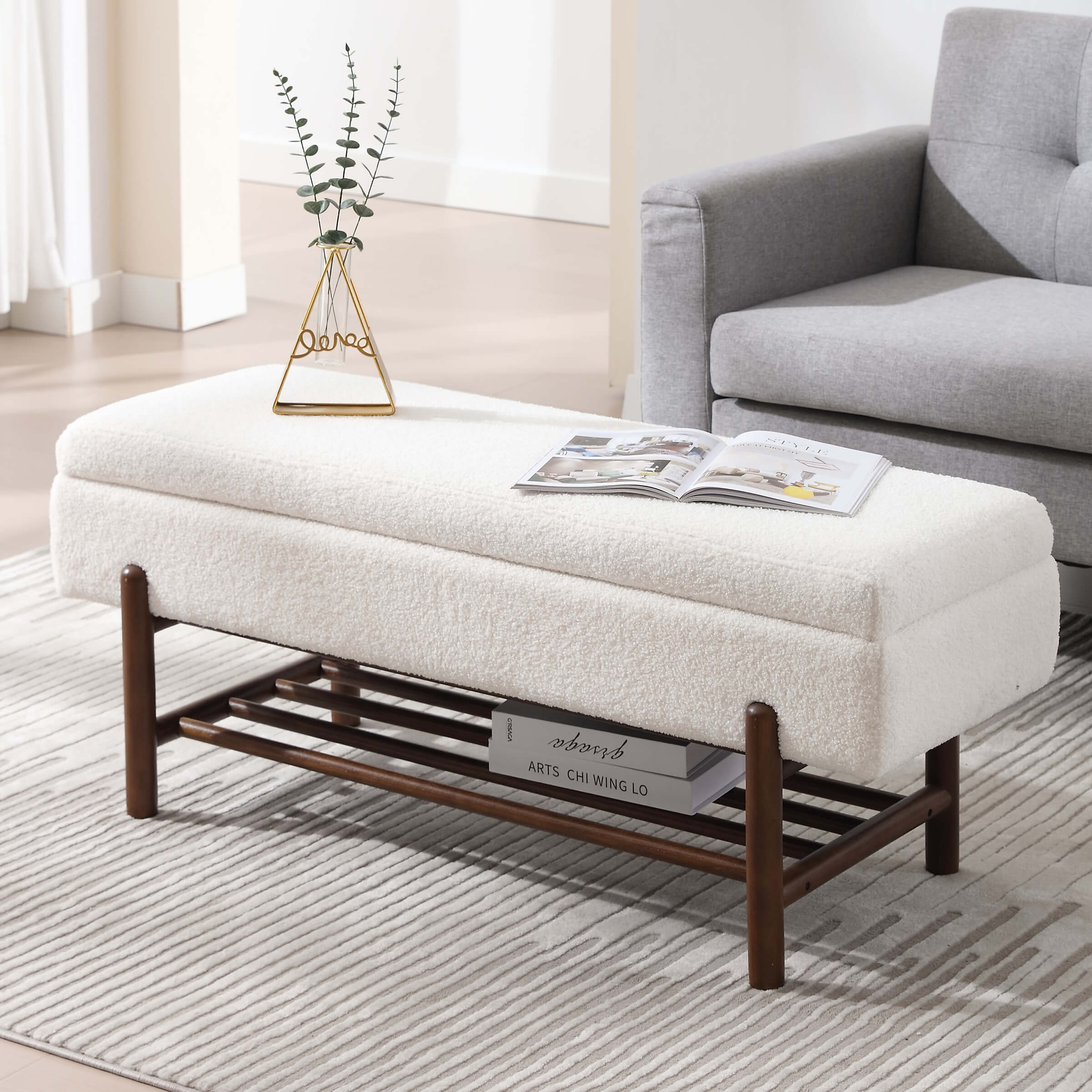 EALSON Modern Storage End of Bench - 2541BH