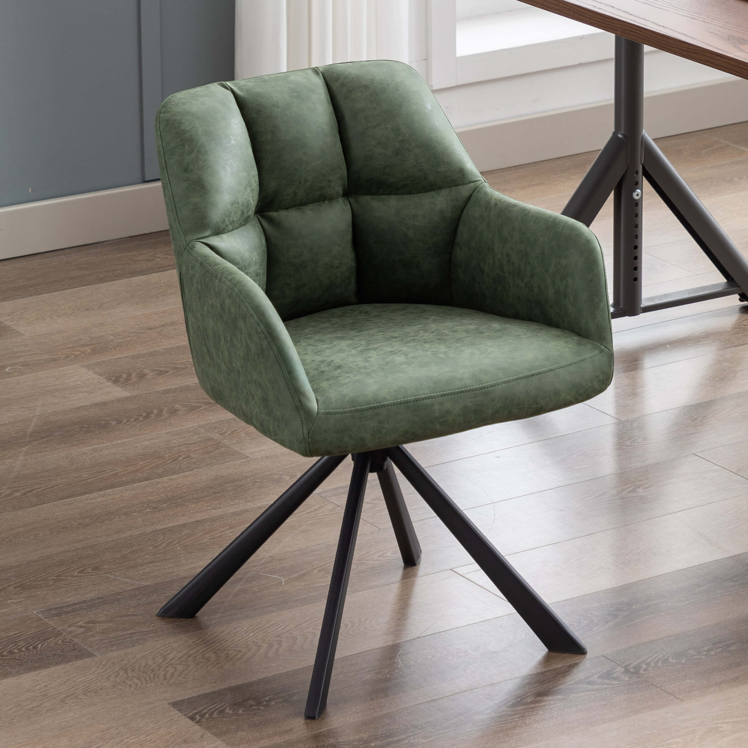 ROCITY Modern Swivel Desk Chair 1 PCS - 9178&X178OC