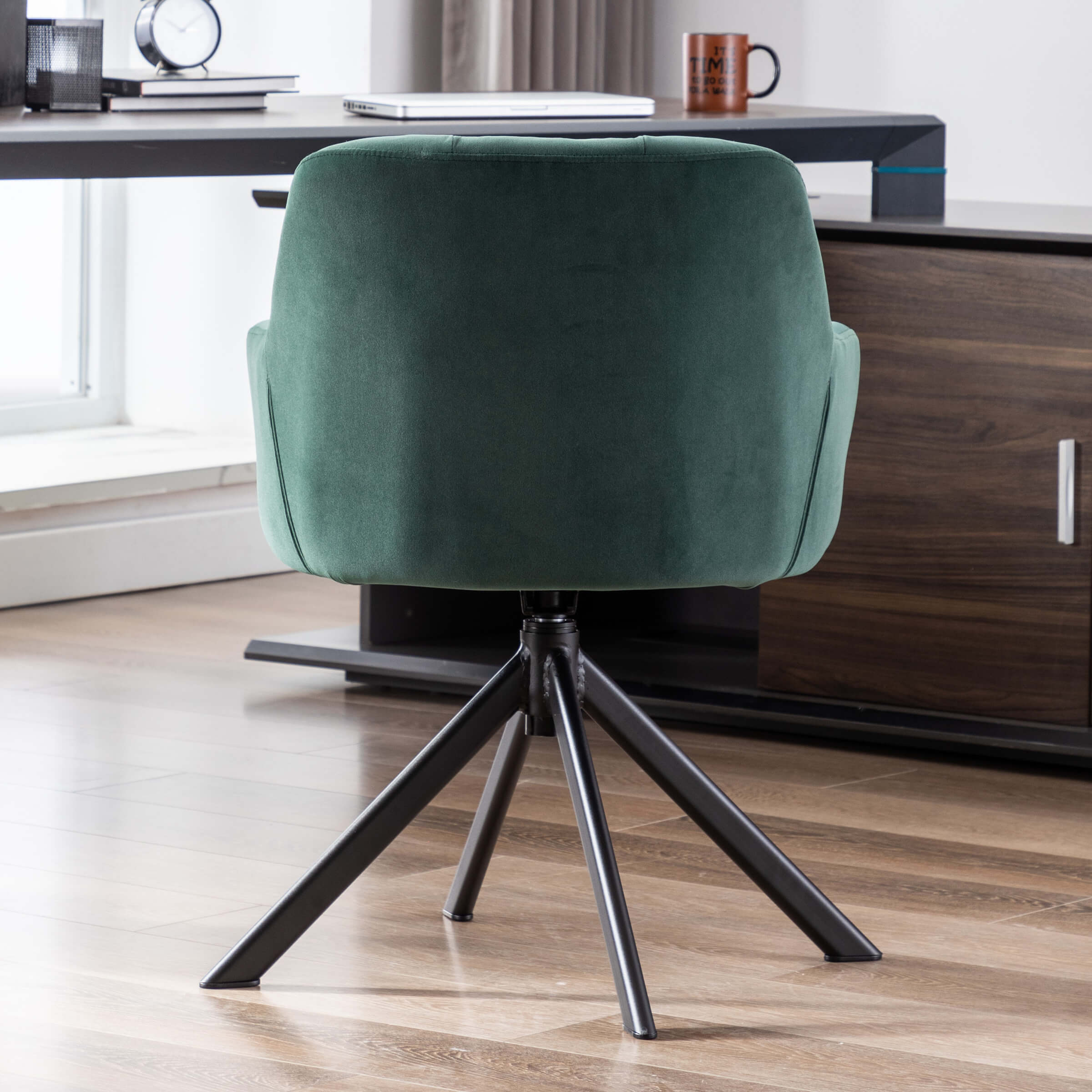 ROCITY Modern Swivel Desk Chair 1 PCS - 9178&X178OC