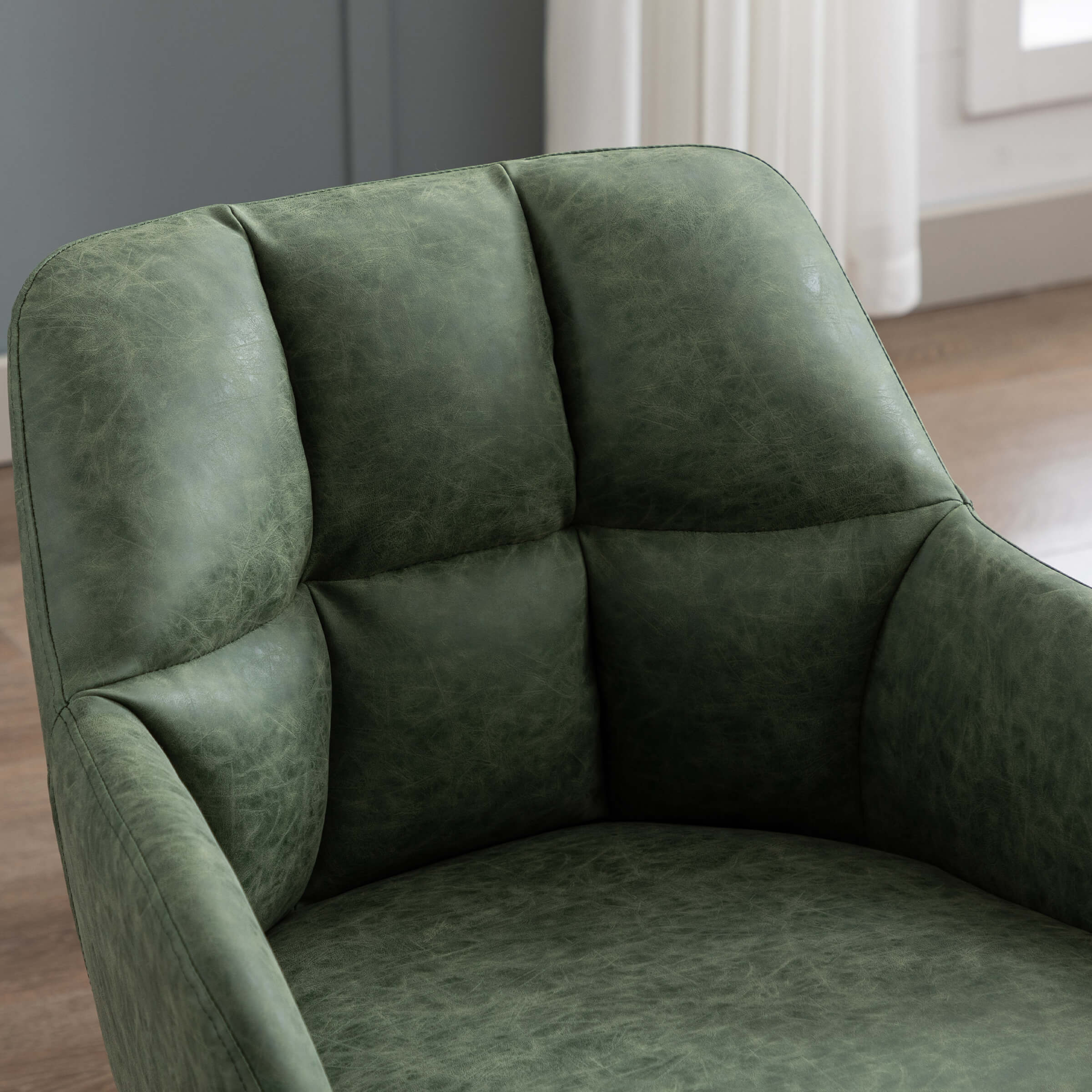 ROCITY Modern Swivel Desk Chair 1 PCS - 9178&X178OC