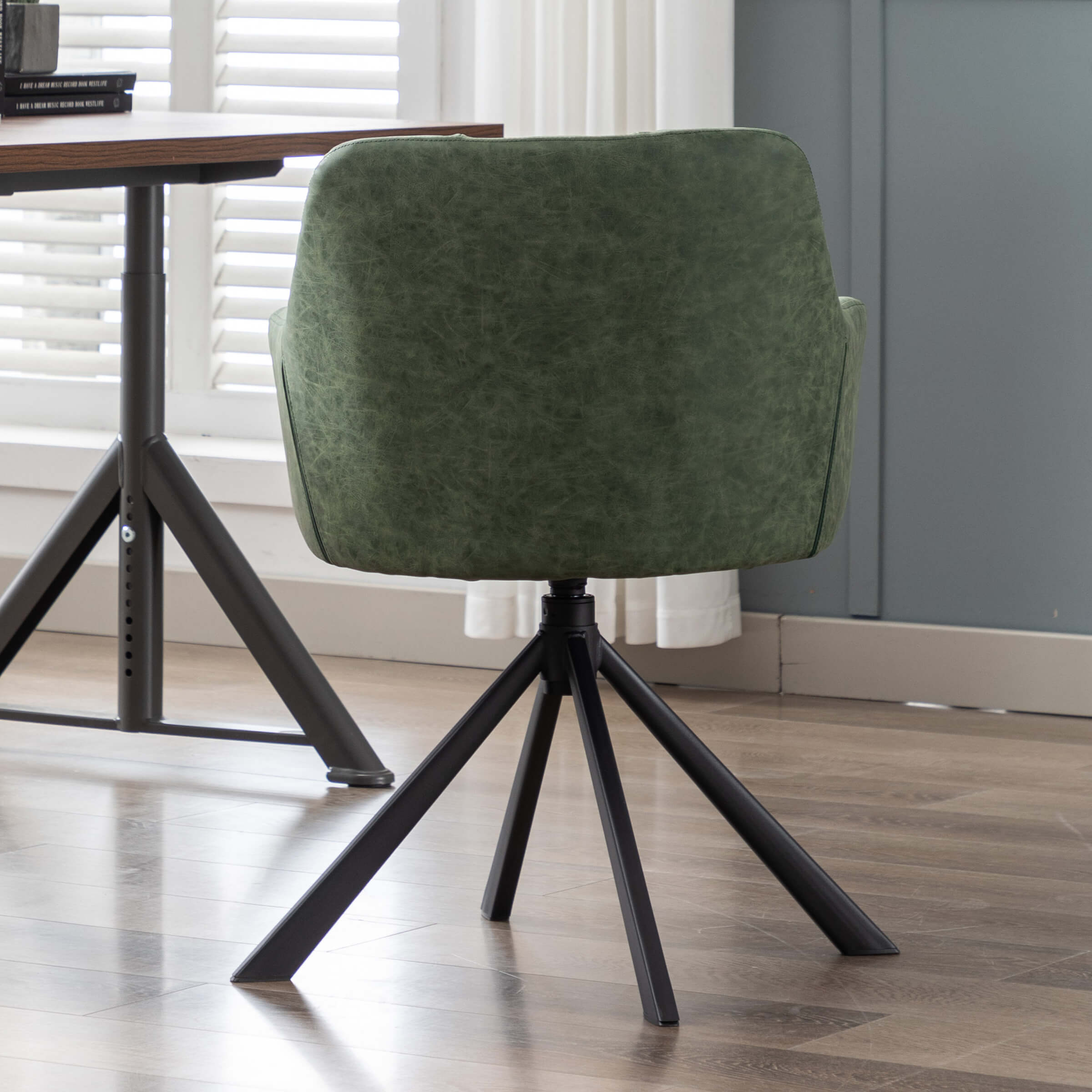 ROCITY Modern Swivel Desk Chair 1 PCS - 9178&X178OC