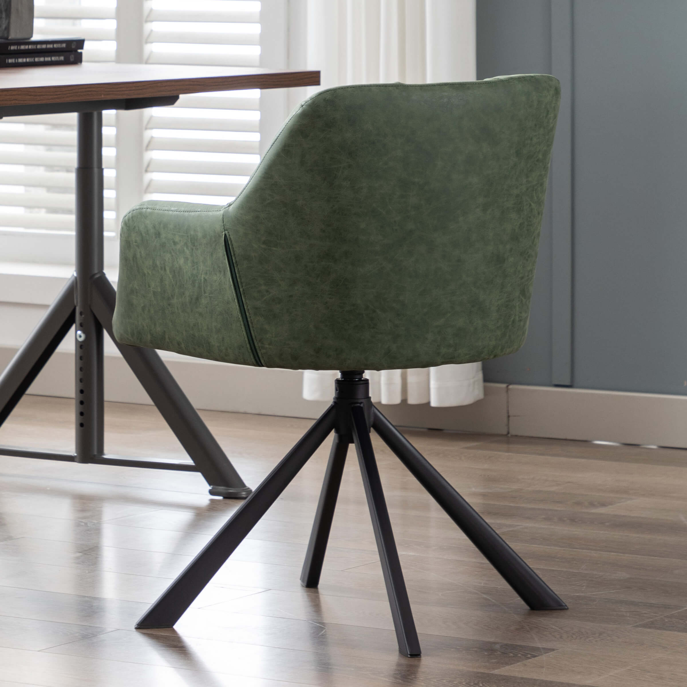 ROCITY Modern Swivel Desk Chair 1 PCS - 9178&X178OC