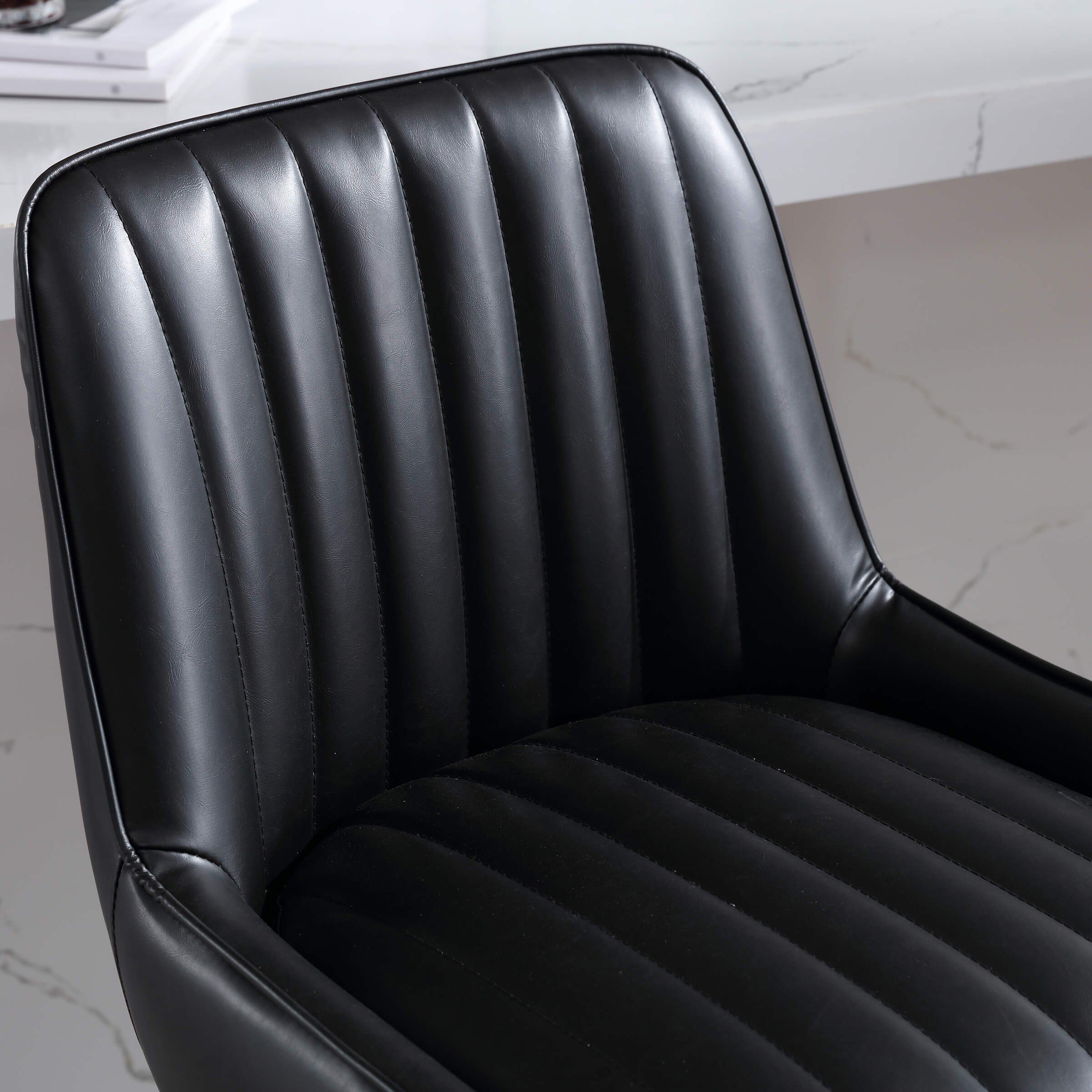 CHICAURA Modern Tufted Counter Stools Set of 2 - 9043CS