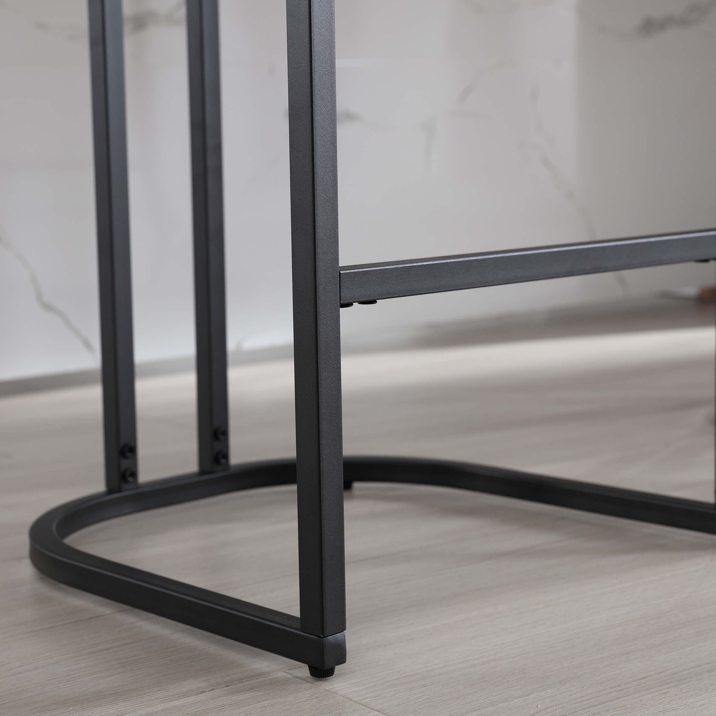 CHICAURA Modern Tufted Counter Stools Set of 2 - 9043CS