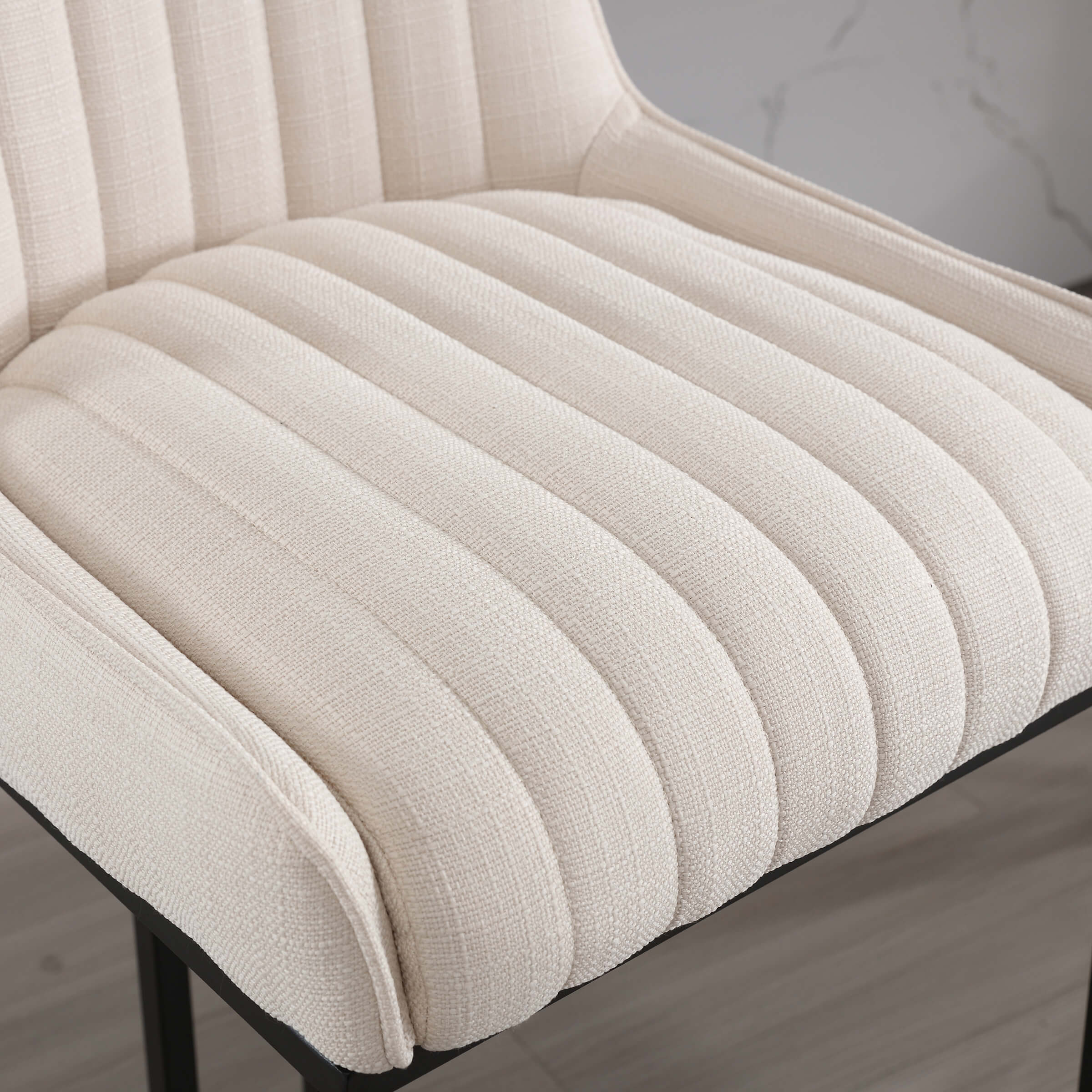 CHICAURA Modern Tufted Counter Stools Set of 2 - 9043CS