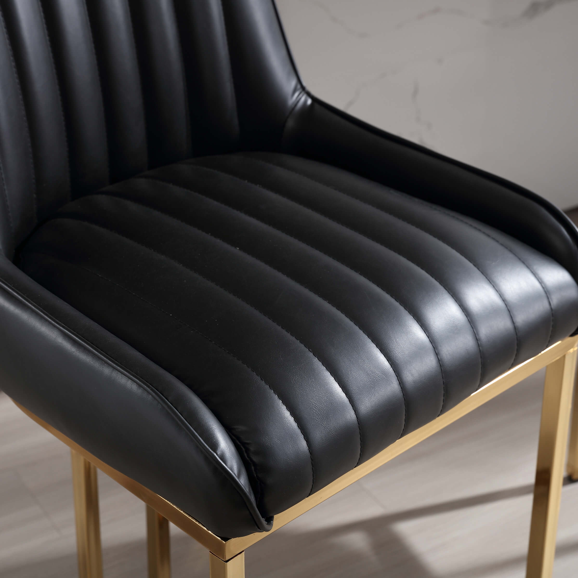 CHICAURA Modern Tufted Counter Stools Set of 2 - 9043CS