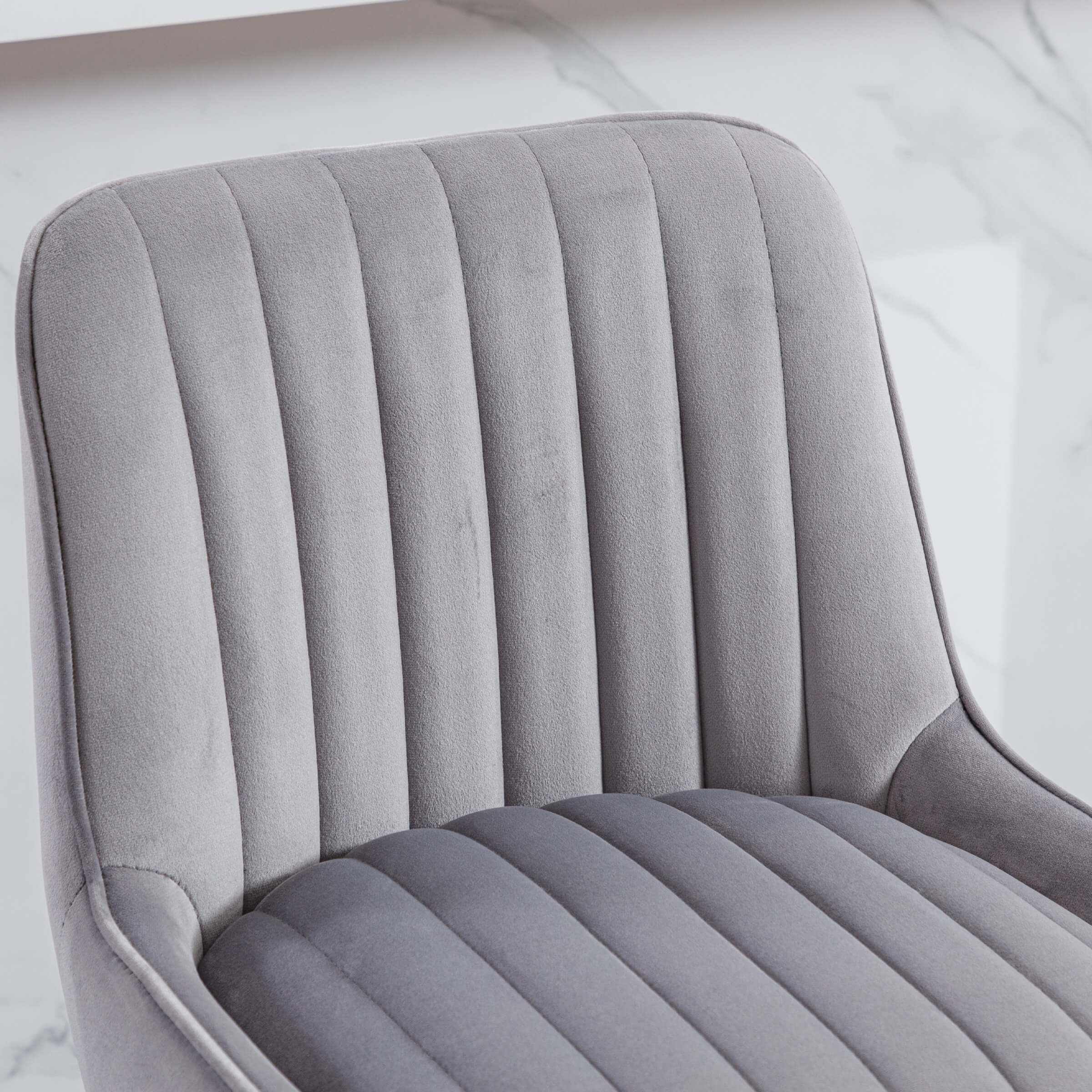 CHICAURA Modern Tufted Counter Stools Set of 2 - 9043CS