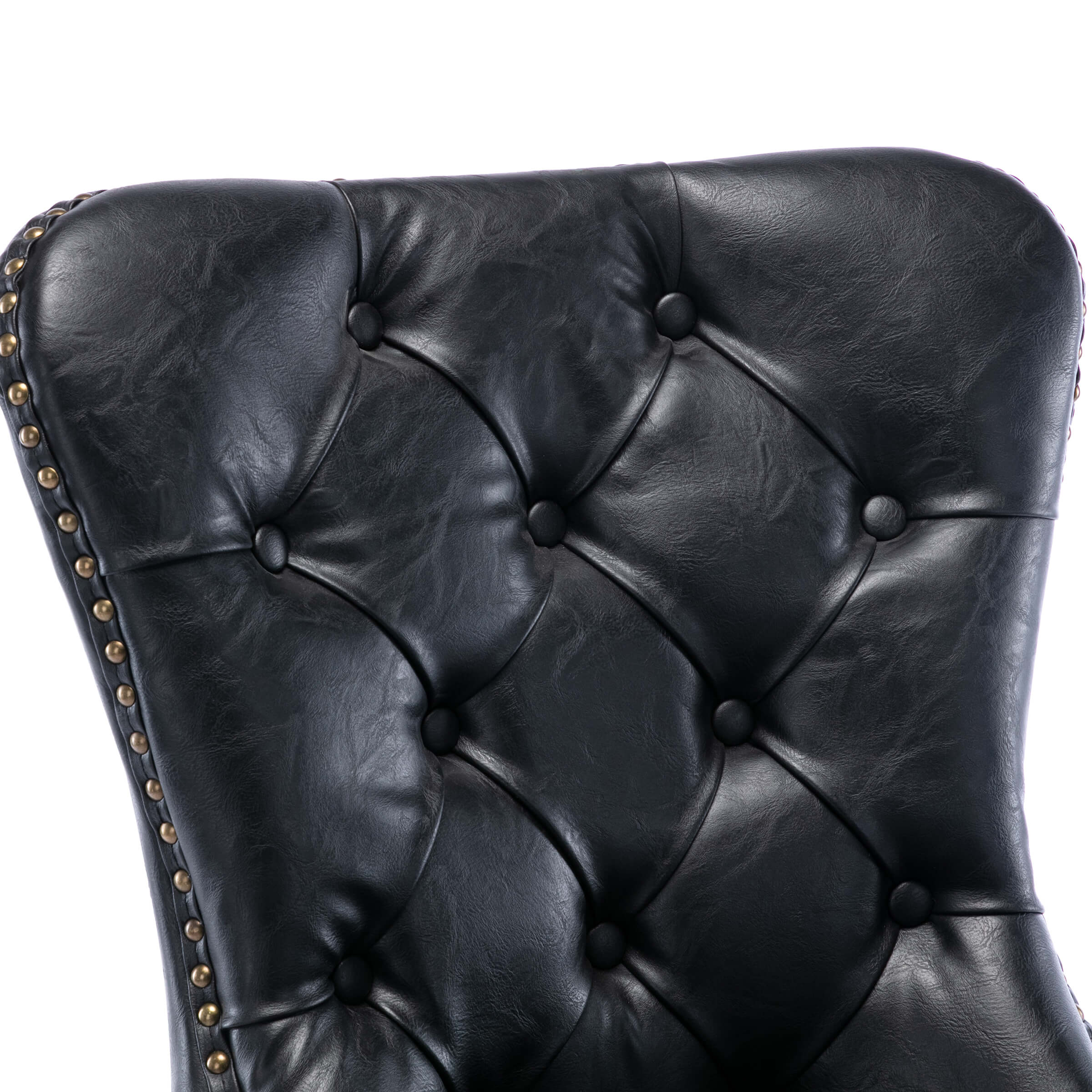 Kmax Mufted Leather Dining Chairs Set of 2 - 1029DC