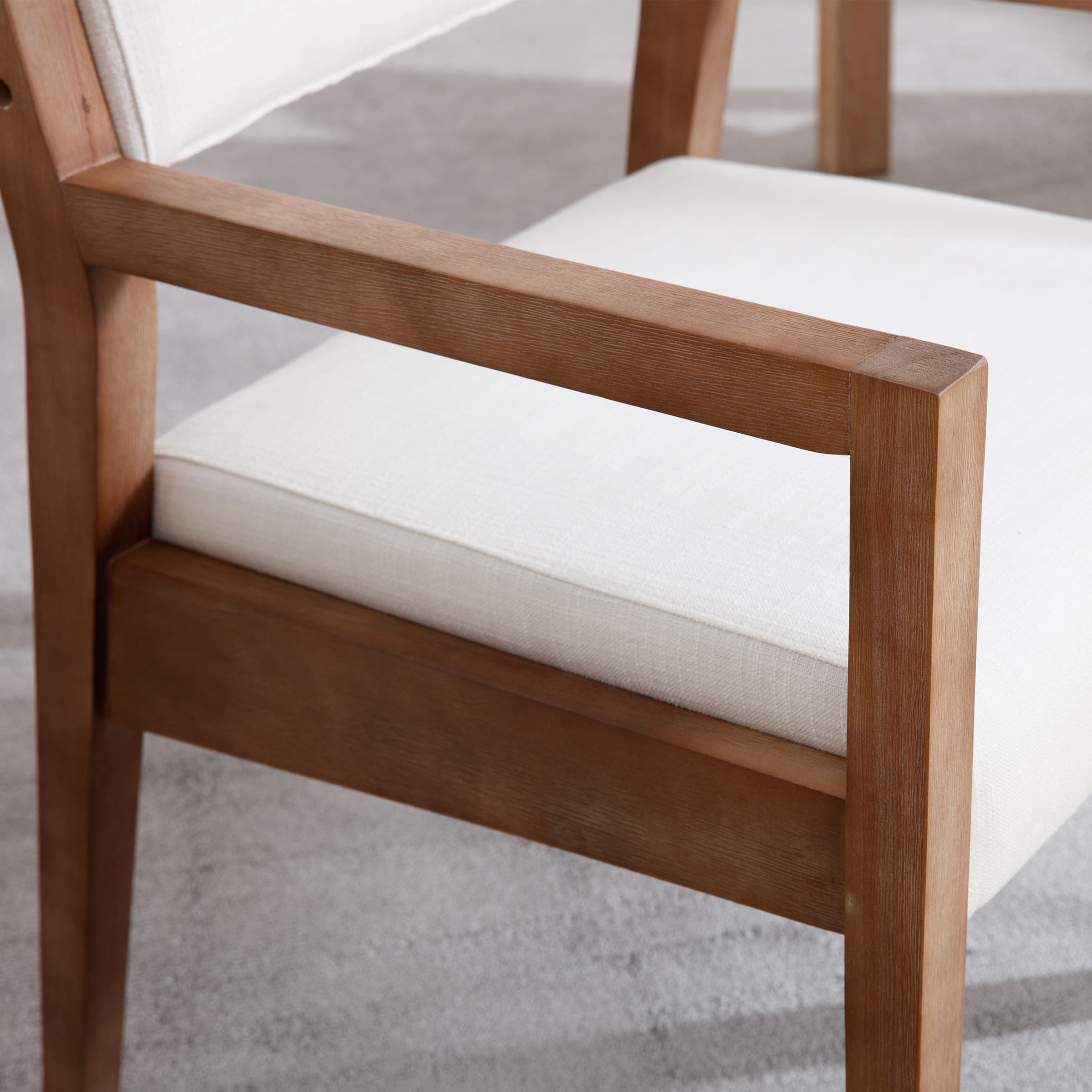 EALSON Solid Wood Dining Armchair Set of 2 - 1527DC