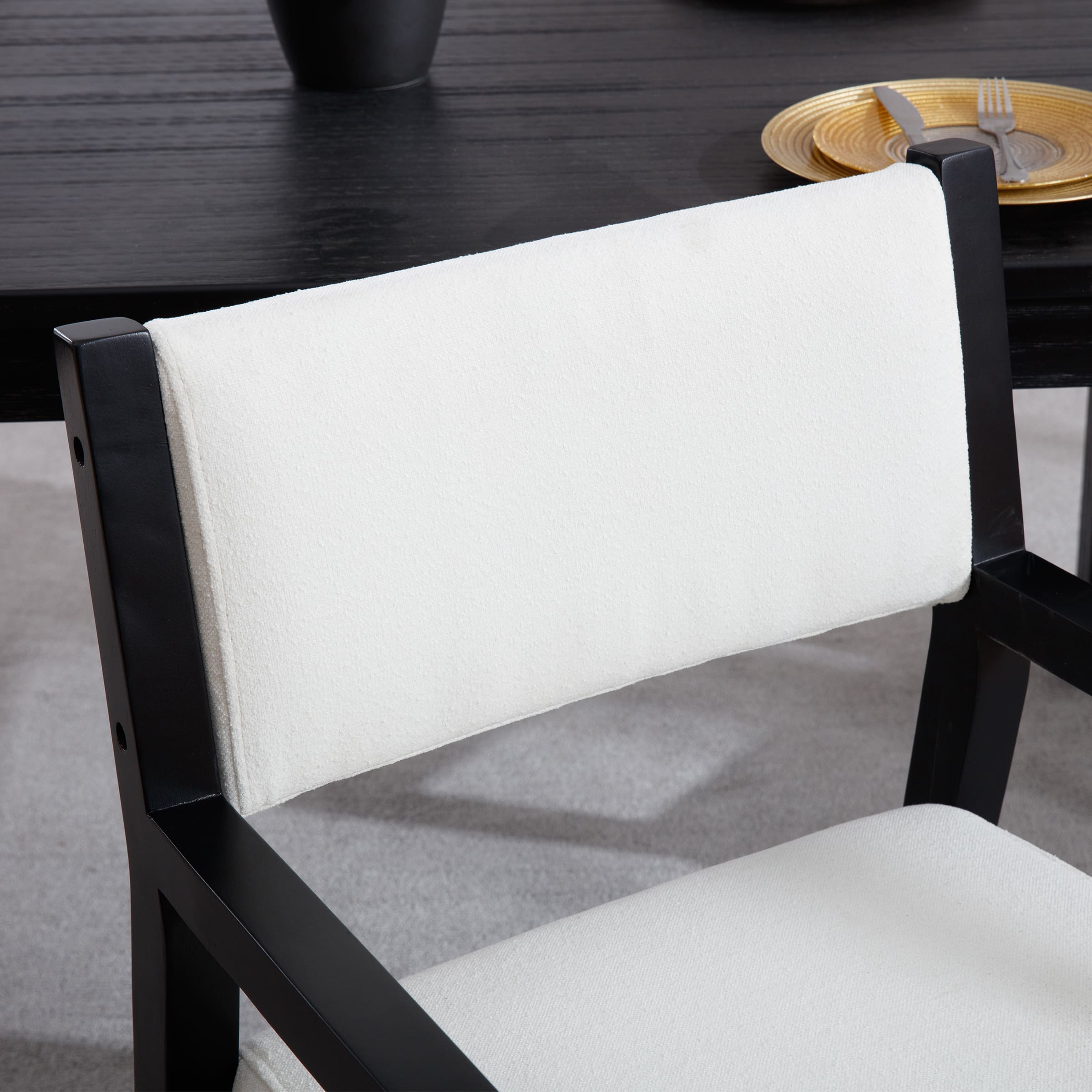 EALSON Solid Wood Dining Armchair Set of 2 - 1527DC