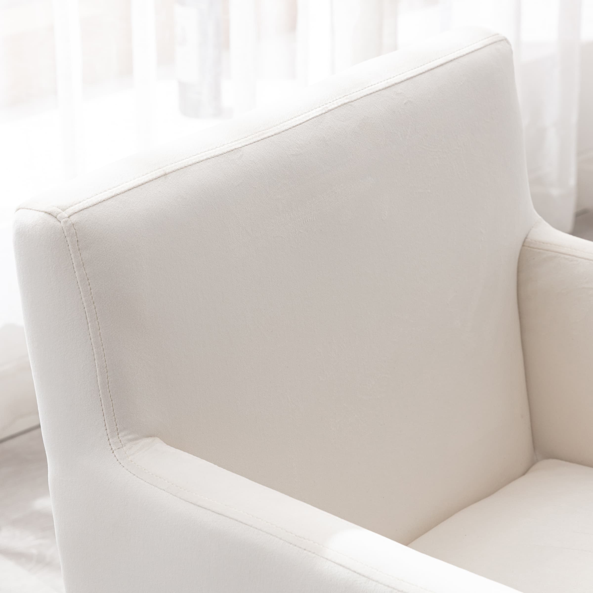 VESCASA Upholstered Dining Chairs with Arms Set of 2 - 1823DC