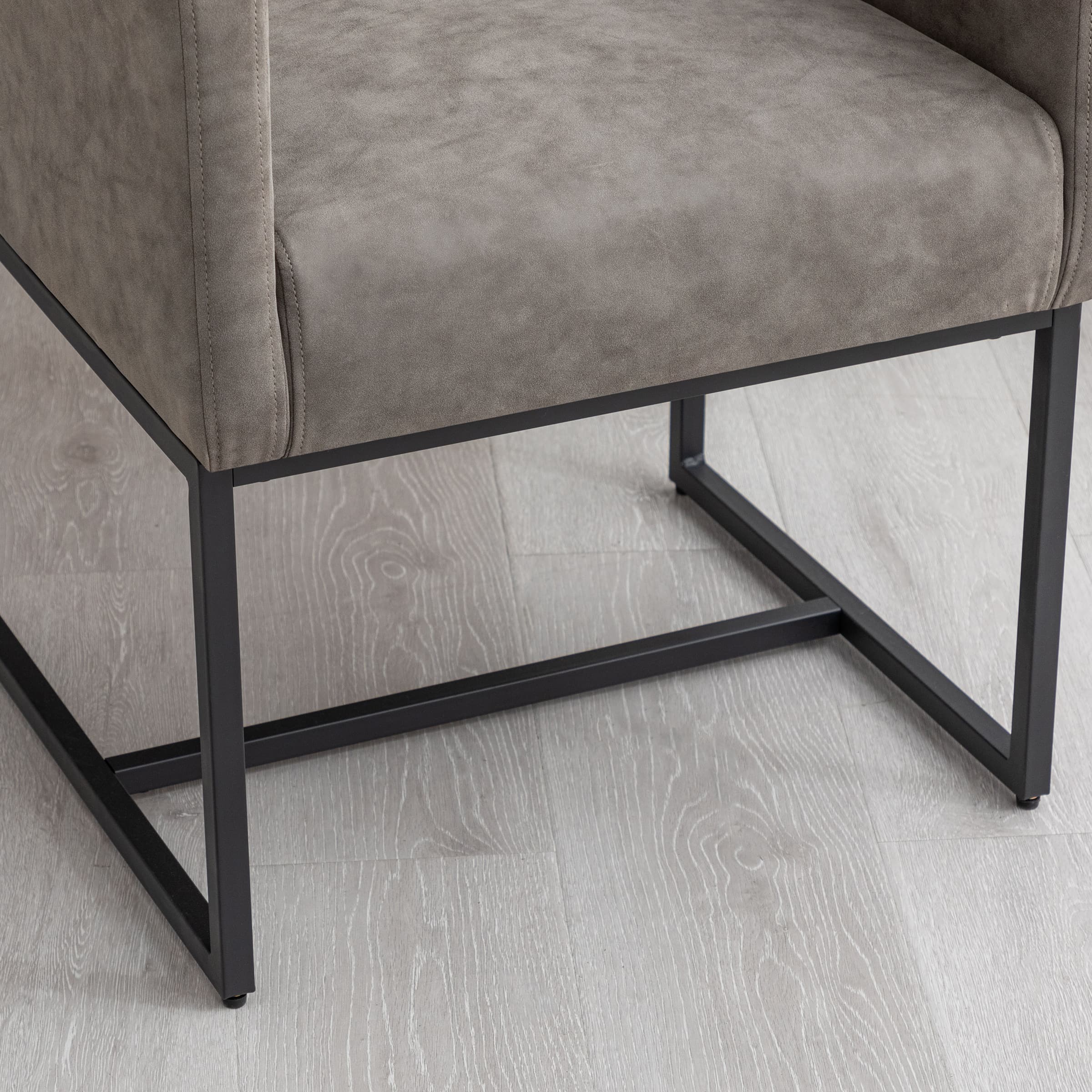 VESCASA Upholstered Dining Chairs with Arms Set of 2 - 1823DC