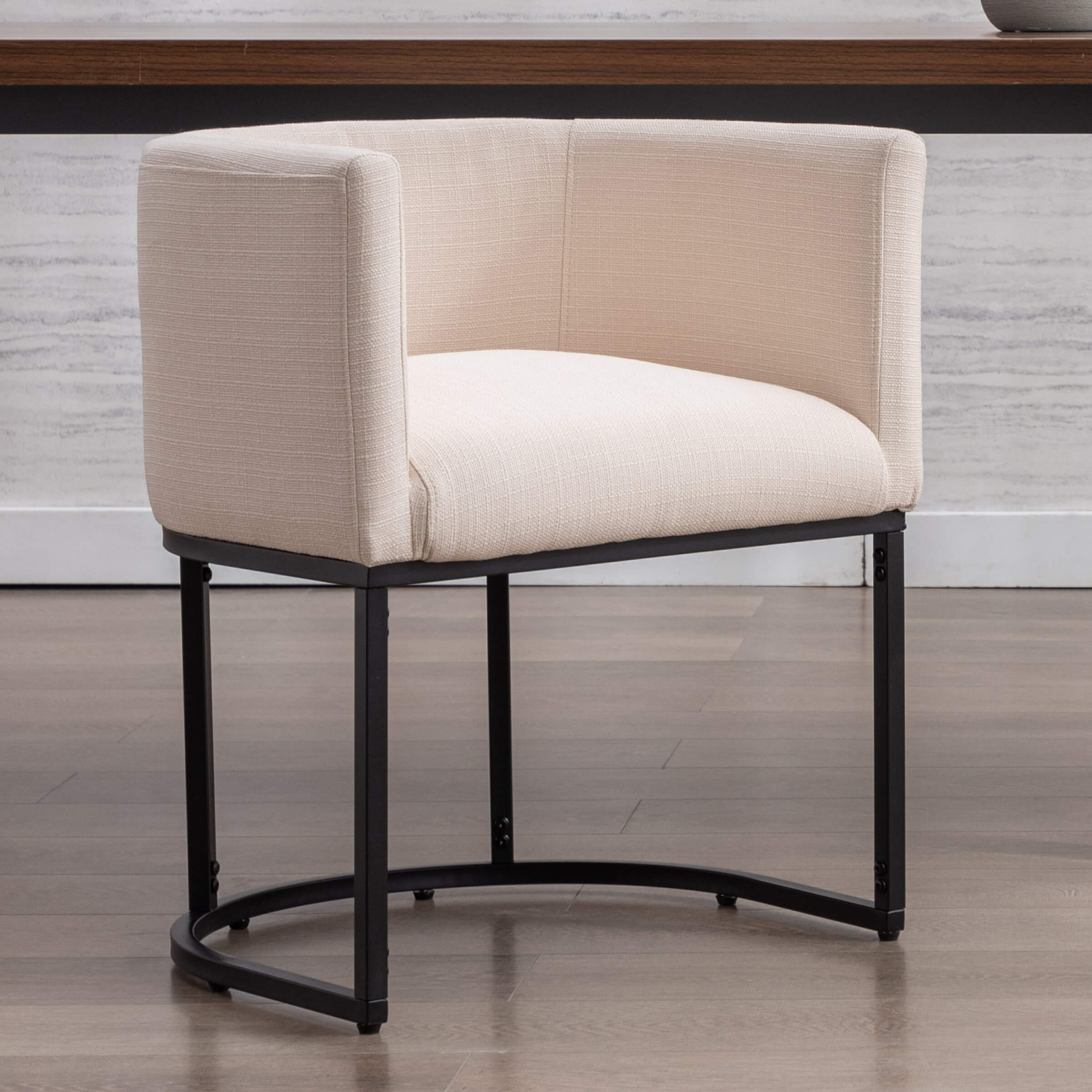 VESCASA Barrel Back Upholstered Dining Chair 1PCS - 1869DC