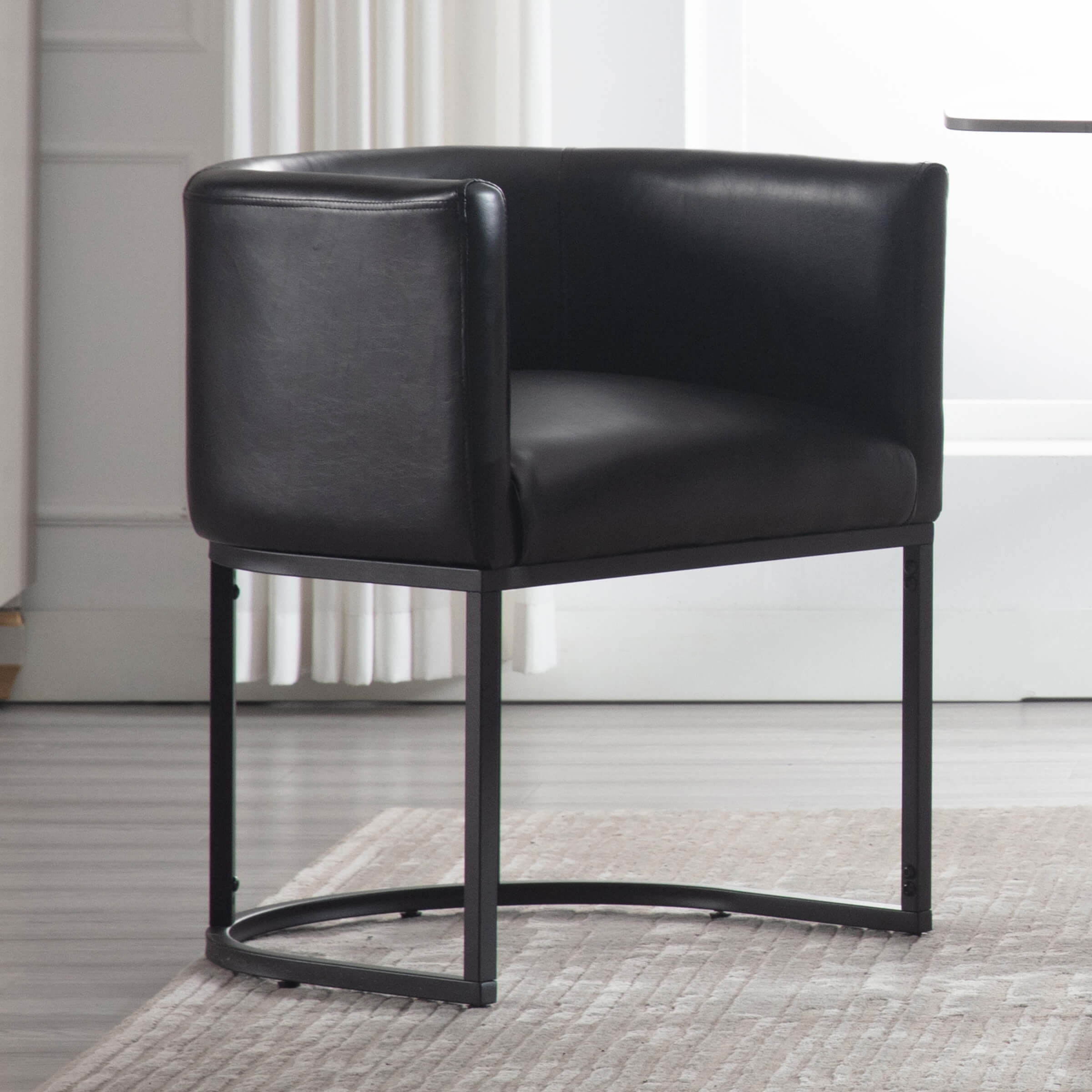 VESCASA Barrel Back Upholstered Dining Chair 1PCS - 1869DC