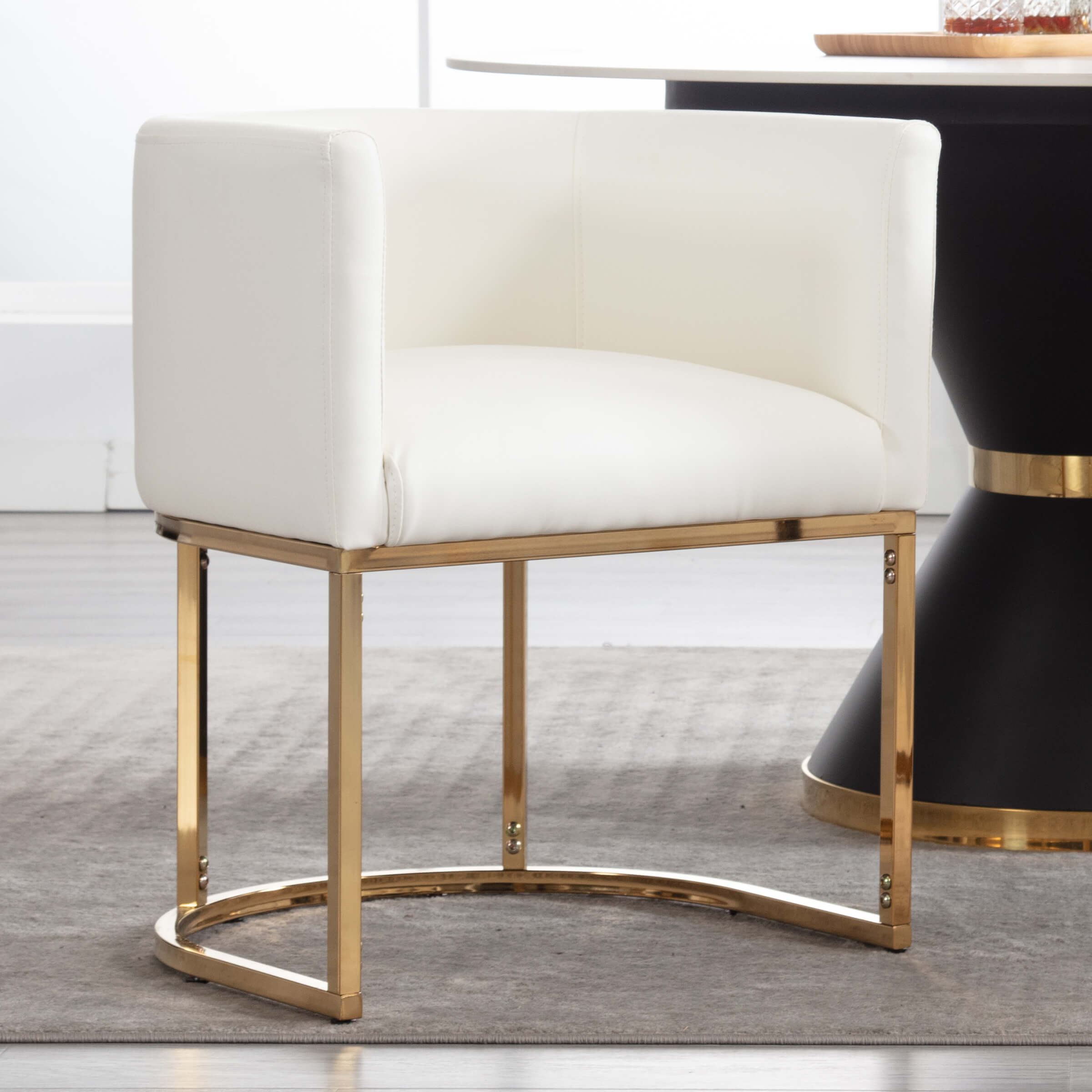 VESCASA Barrel Back Upholstered Dining Chair 1PCS - 1869DC