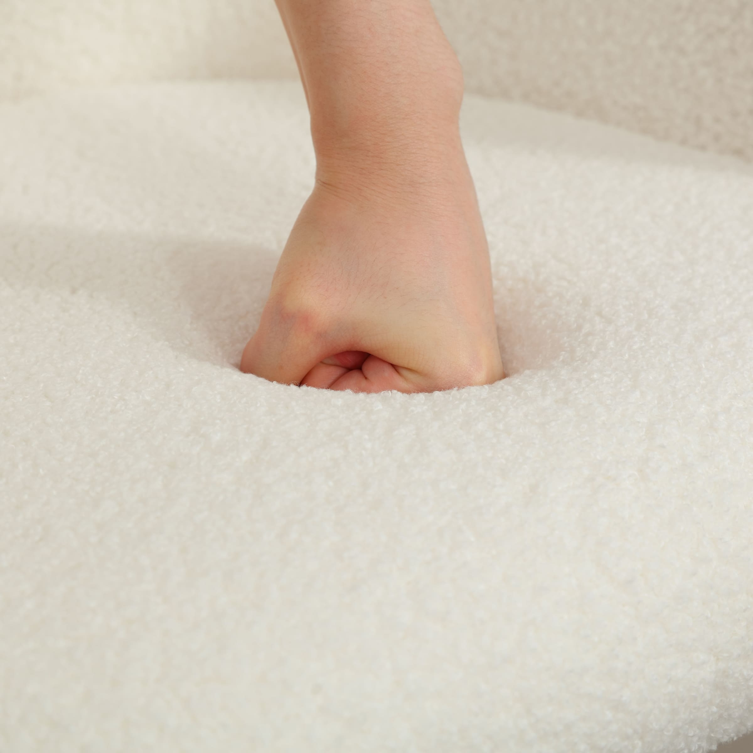 VESCASA 26"H Modern Linen Counter Height Stools Set of 2 - 5029CS