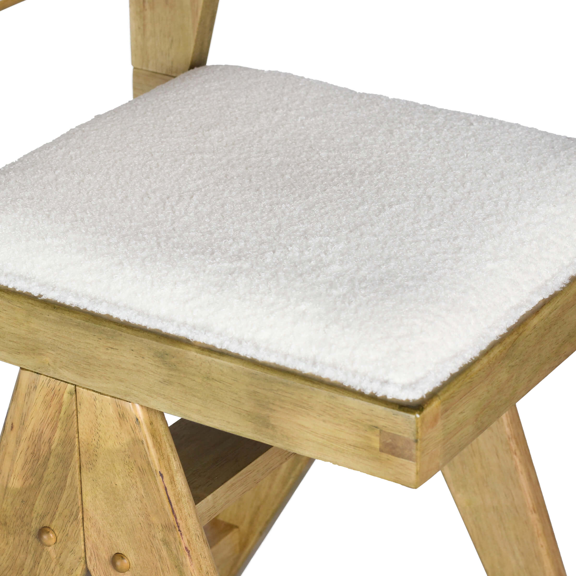 Janoray 26"H Rattan Back Counter Height Bar Stools Set of 2 - X341CS