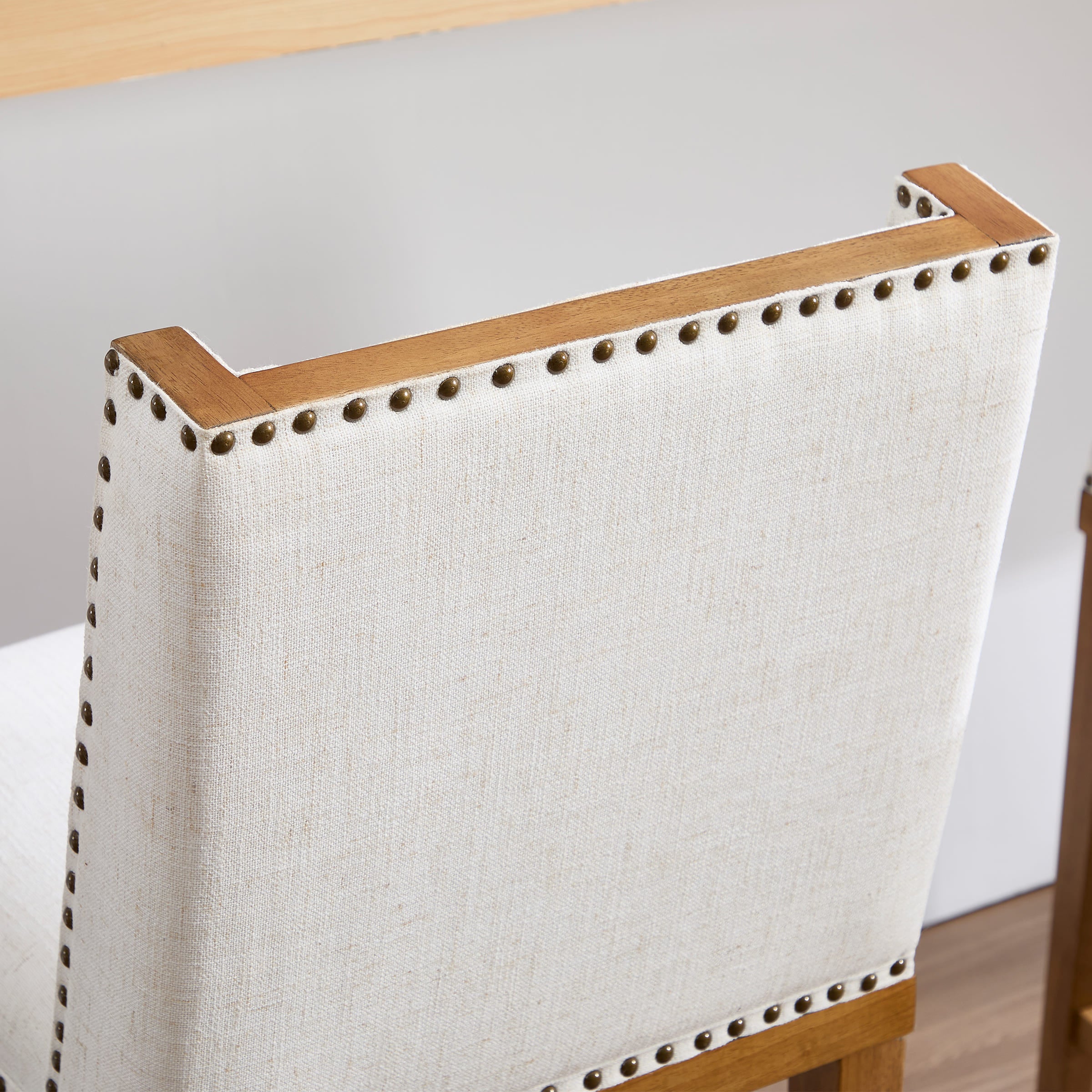 Janoray 26"H Farmhouse Wingback Counter Stools Set of 2 - X023CS