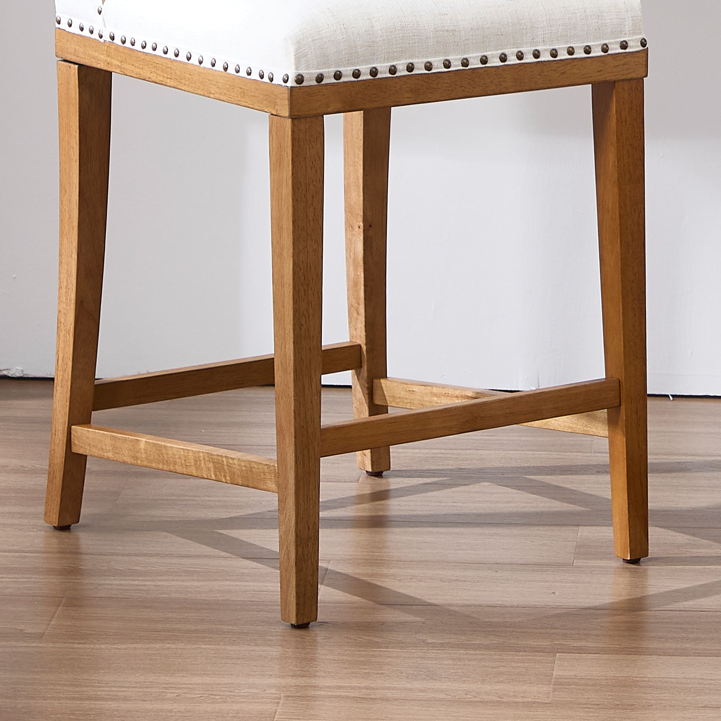 Janoray 26"H Farmhouse Wingback Counter Stools Set of 2 - X023CS