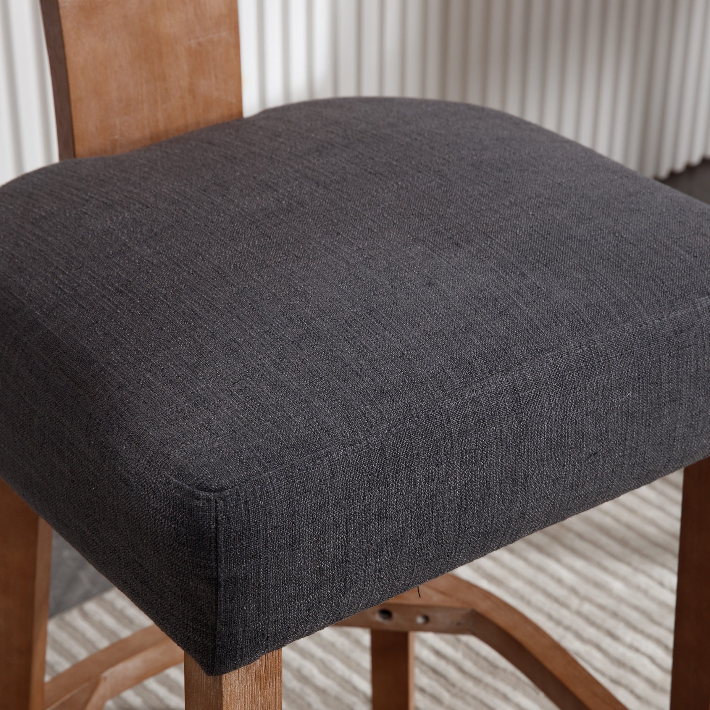 Janoray 26”H Rattan Back Counter Stools Set of 2 - 5752CS