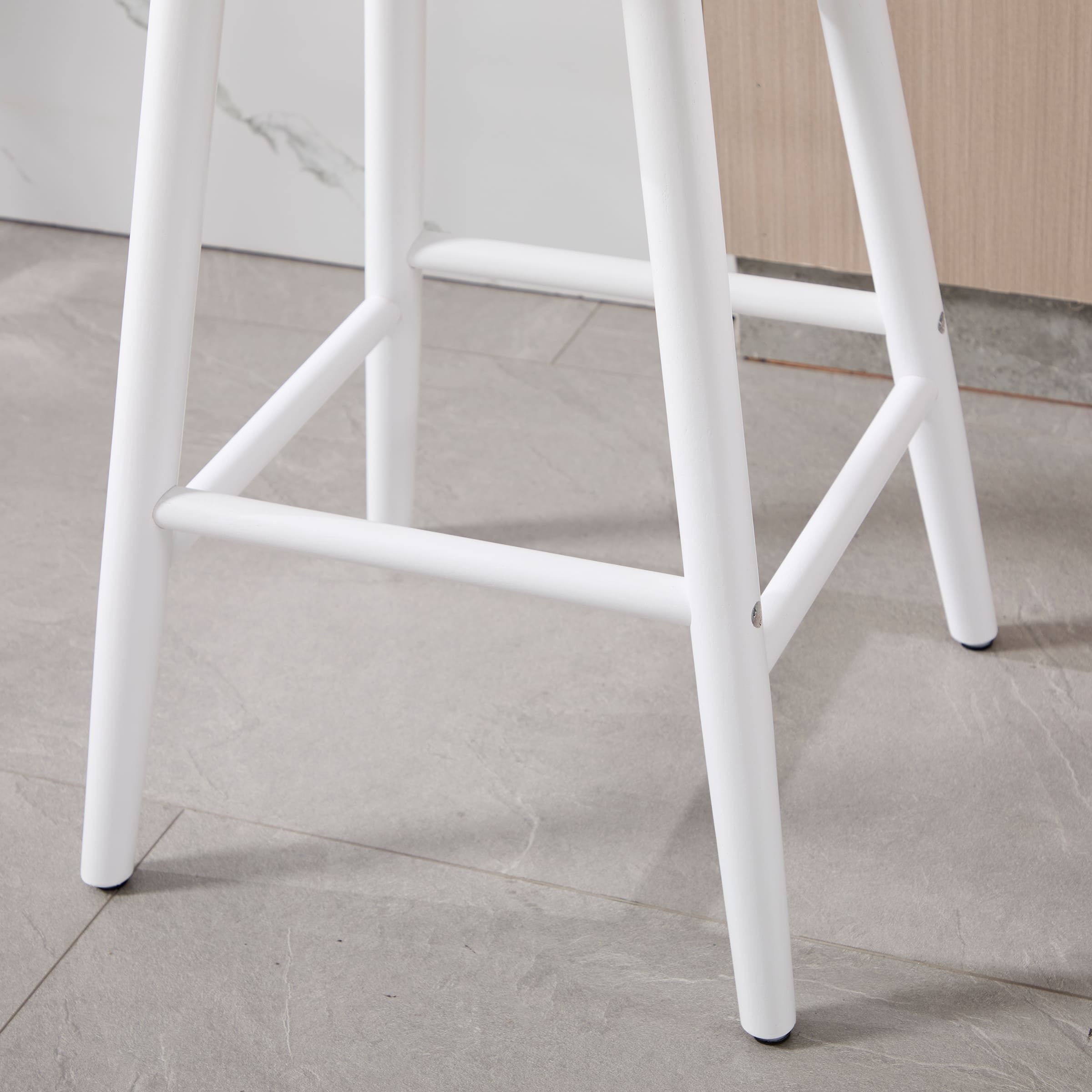 Janoray 26"H Wooden Counter Stools Set of 2 - X021CS