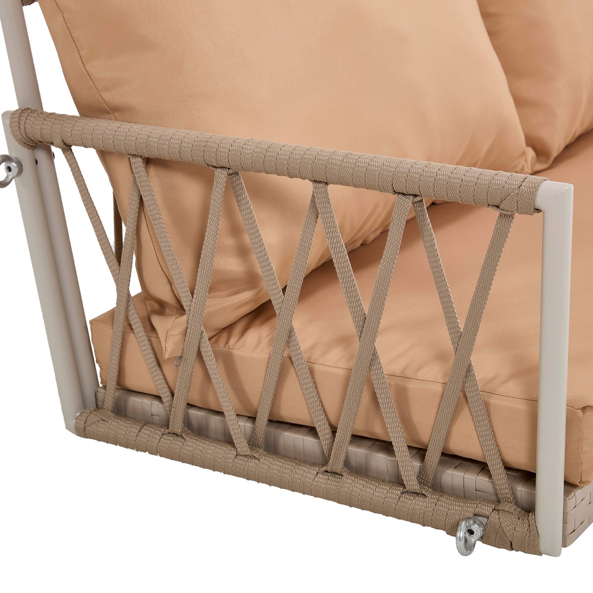 Janoray 2 Person Modern Patio Hanging Swing - 20702HS