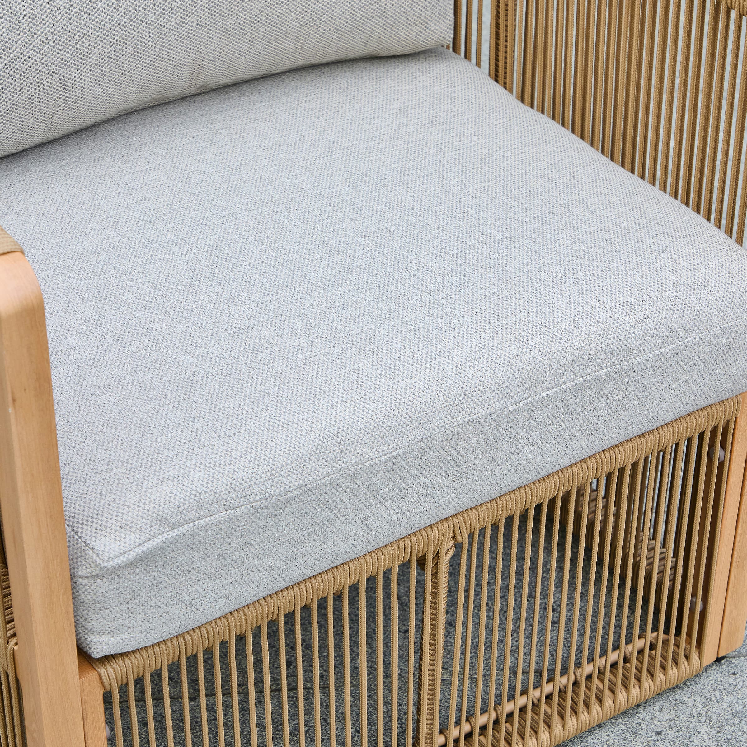 Janoray Woven Rope Outdoor Armchair Set of 2 - 1621AC