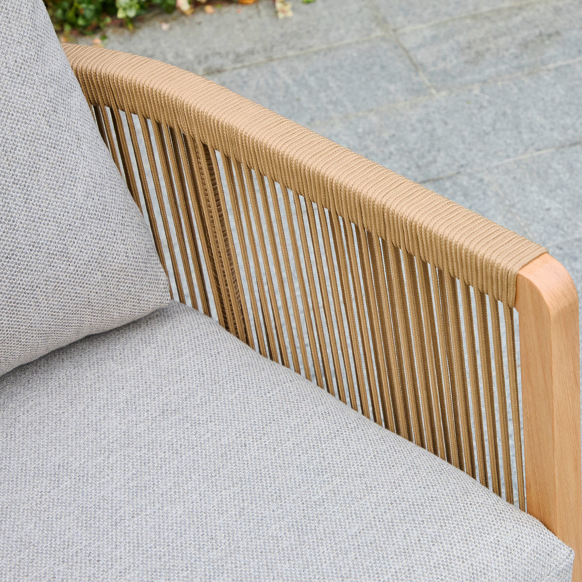 Janoray Woven Rope Outdoor Armchair Set of 2 - 1621AC