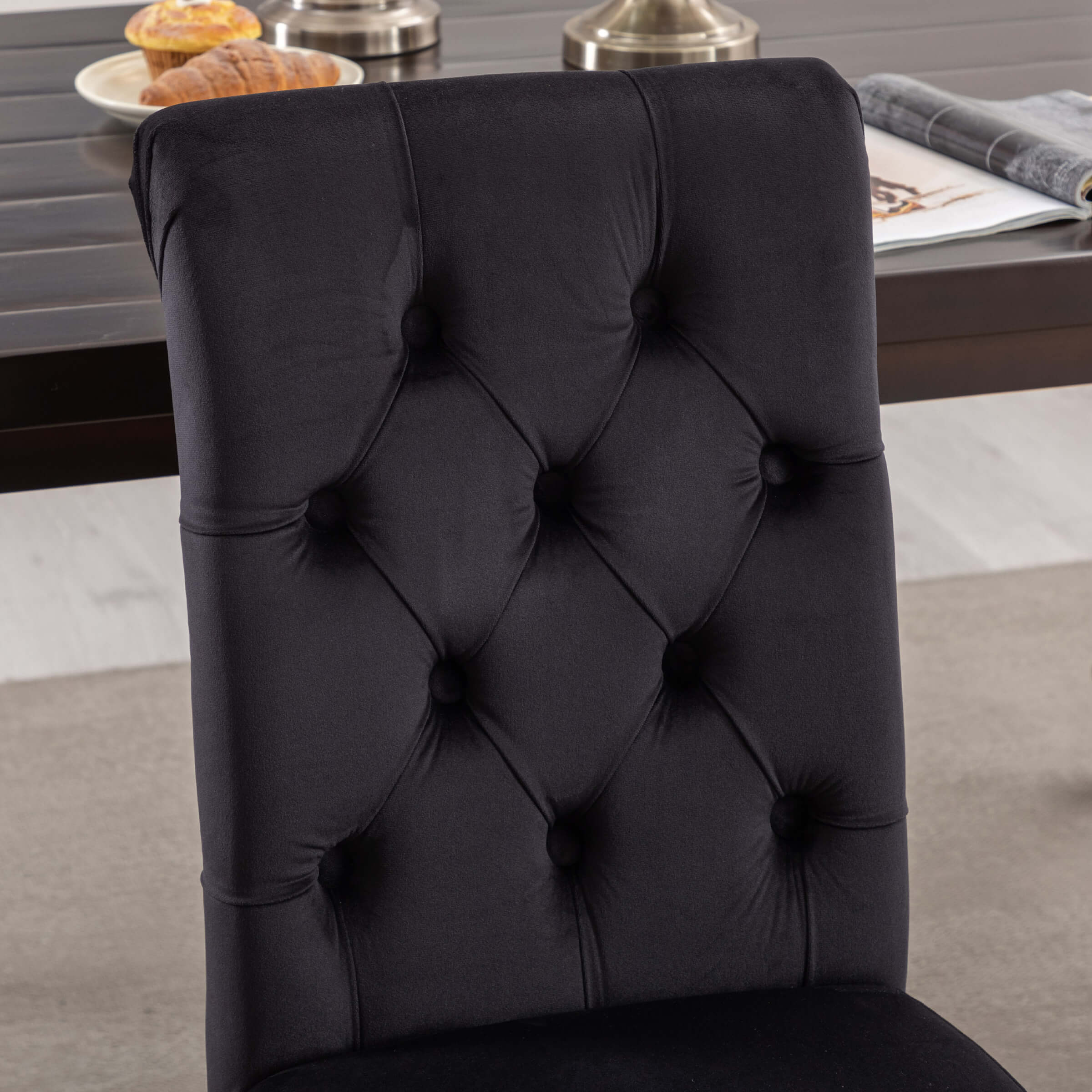 Janoray Armless Dining Chairs Set of 2 - 7076DC