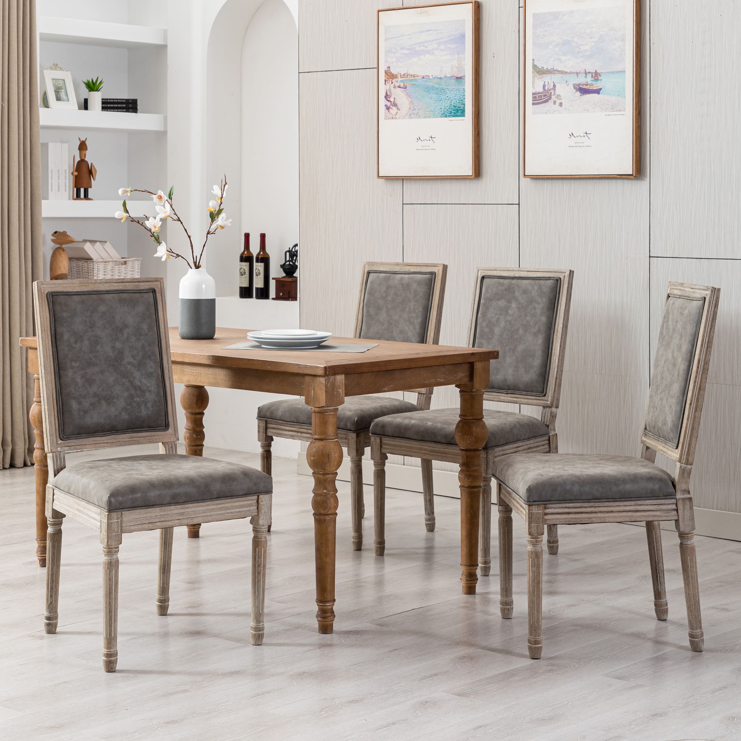 Janoray Classic French Dining Chairs Set of 2 - 7105DC & 7106DC
