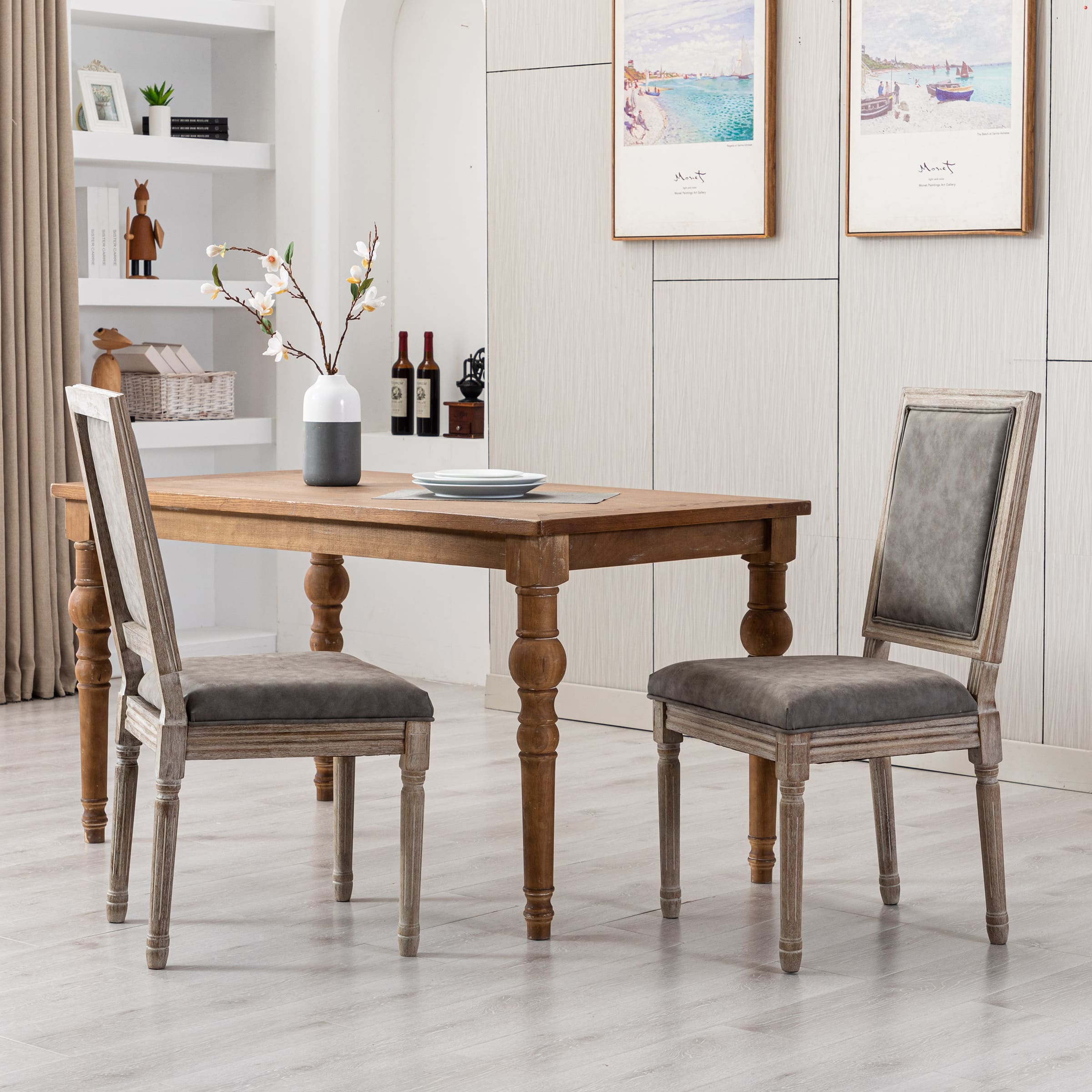 Janoray Classic French Dining Chairs Set of 2 - 7105DC & 7106DC