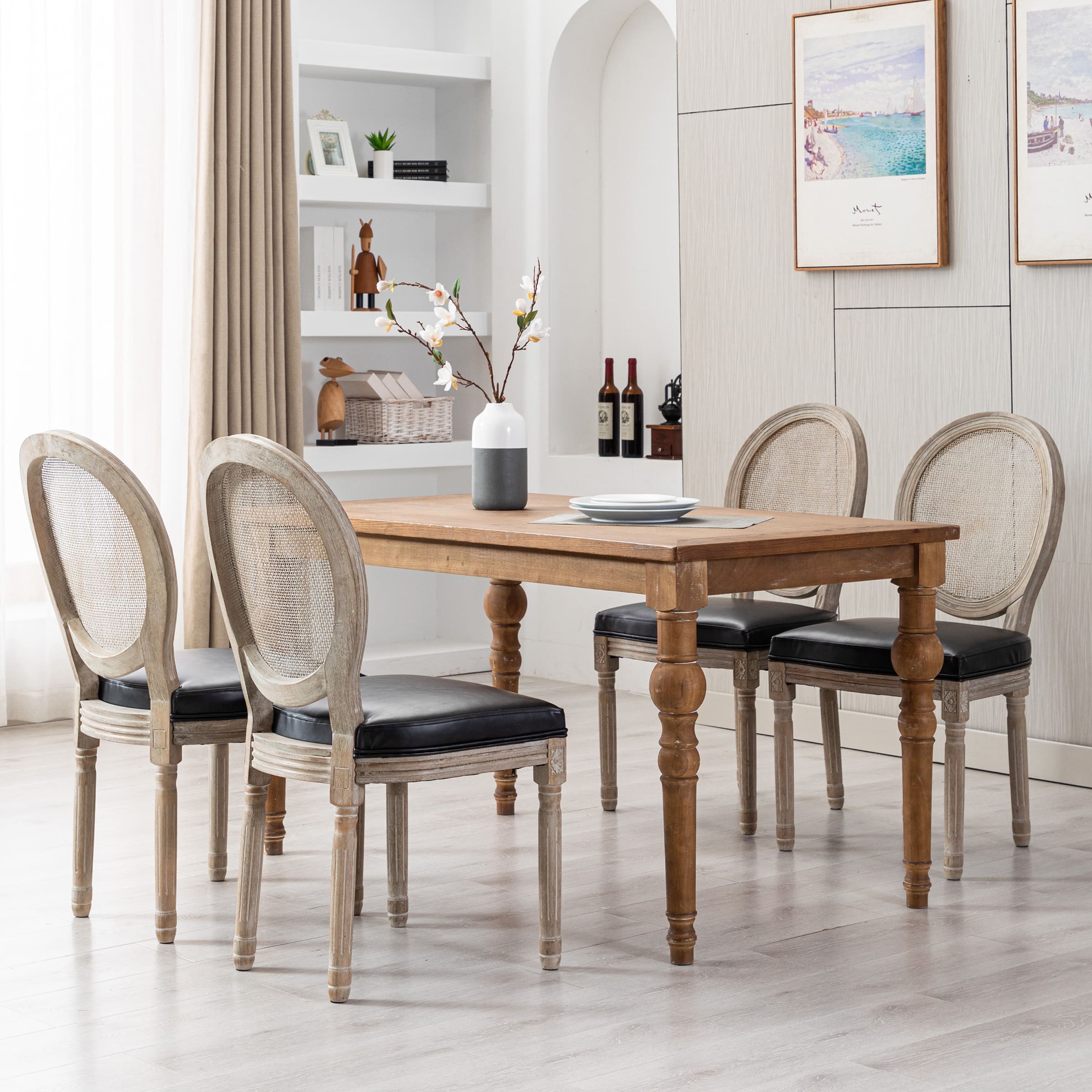 Janoray Classic French Dining Chairs Set of 2 - 7105DC & 7106DC