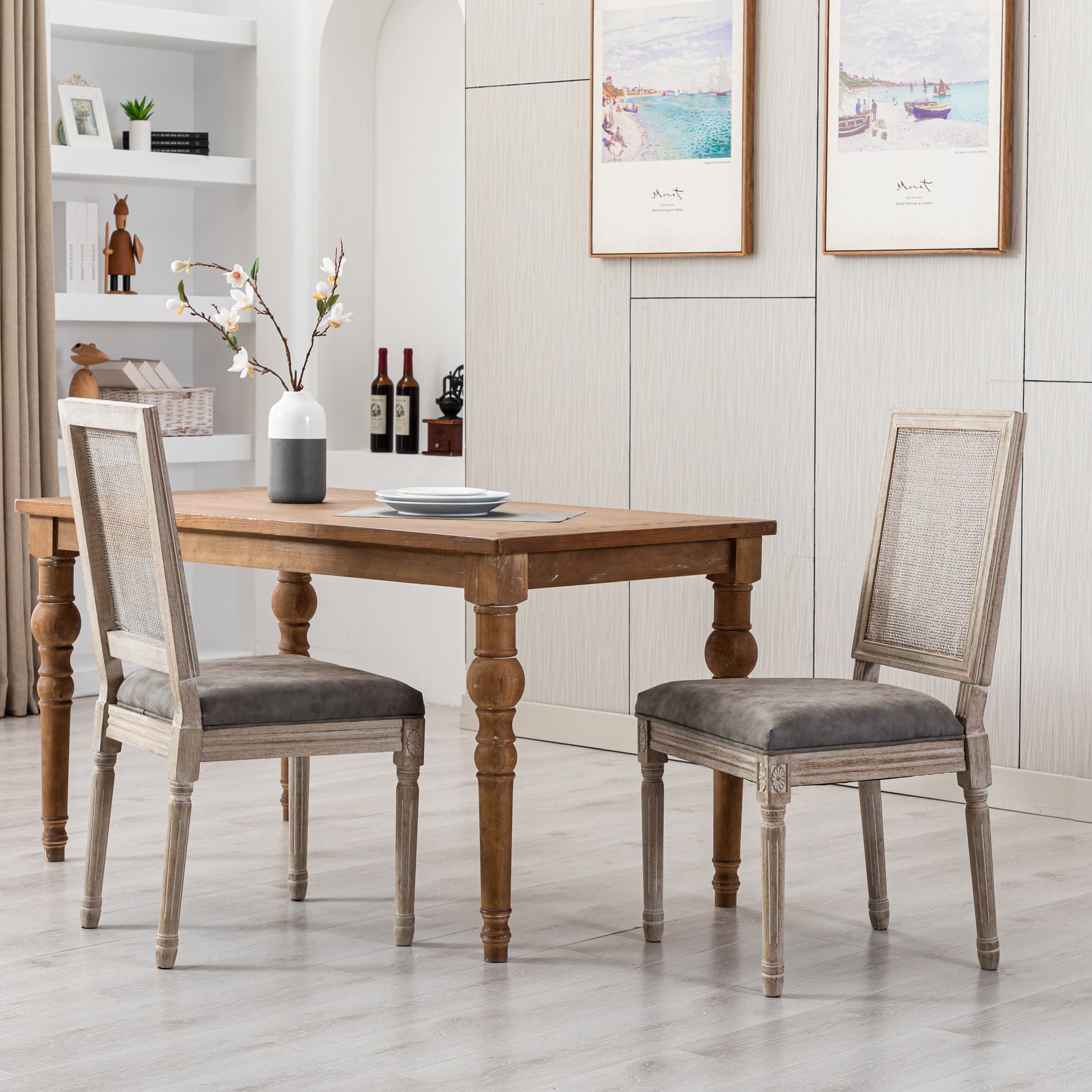 Janoray Classic French Dining Chairs Set of 2 - 7105DC & 7106DC