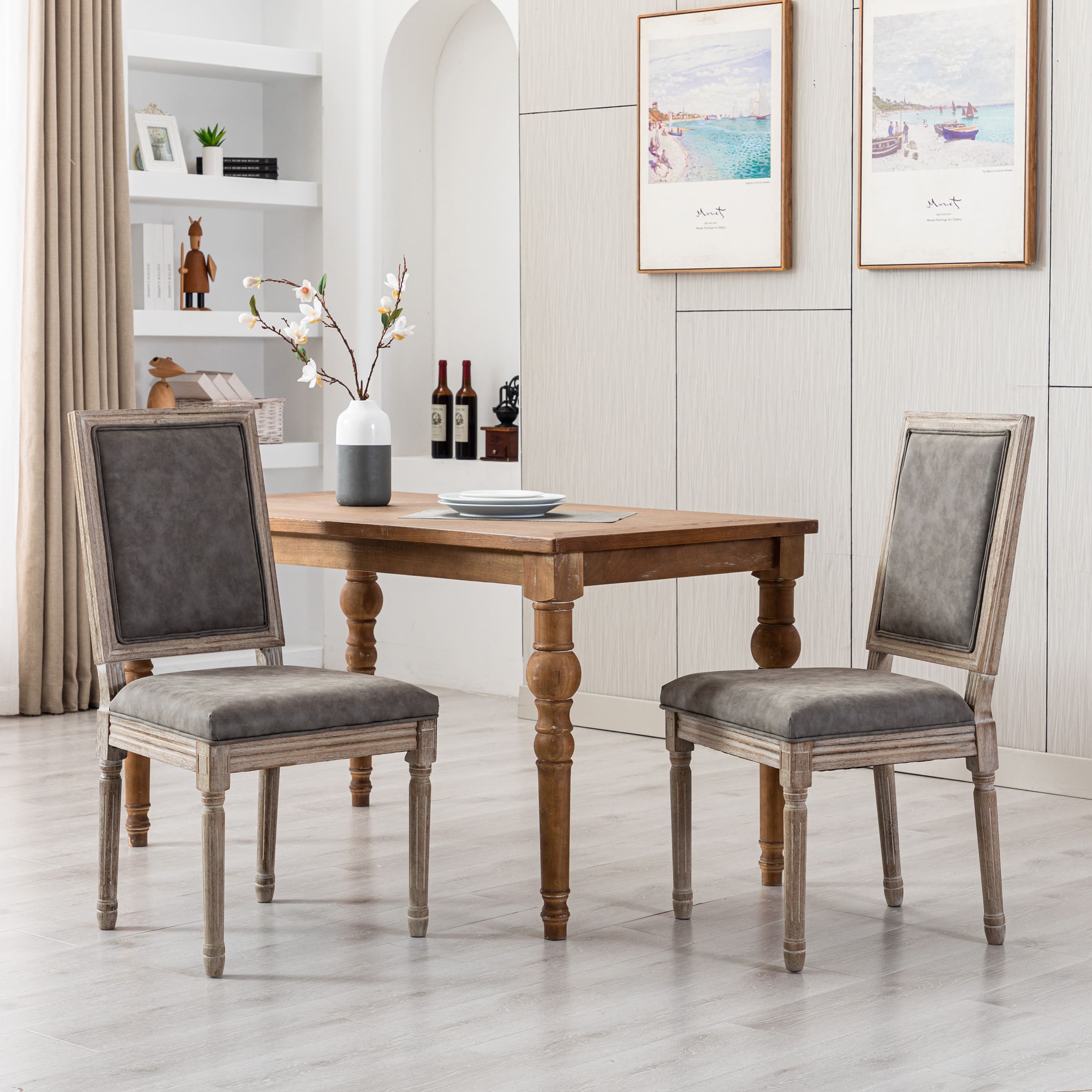 Janoray Classic French Dining Chairs Set of 2 - 7105DC & 7106DC