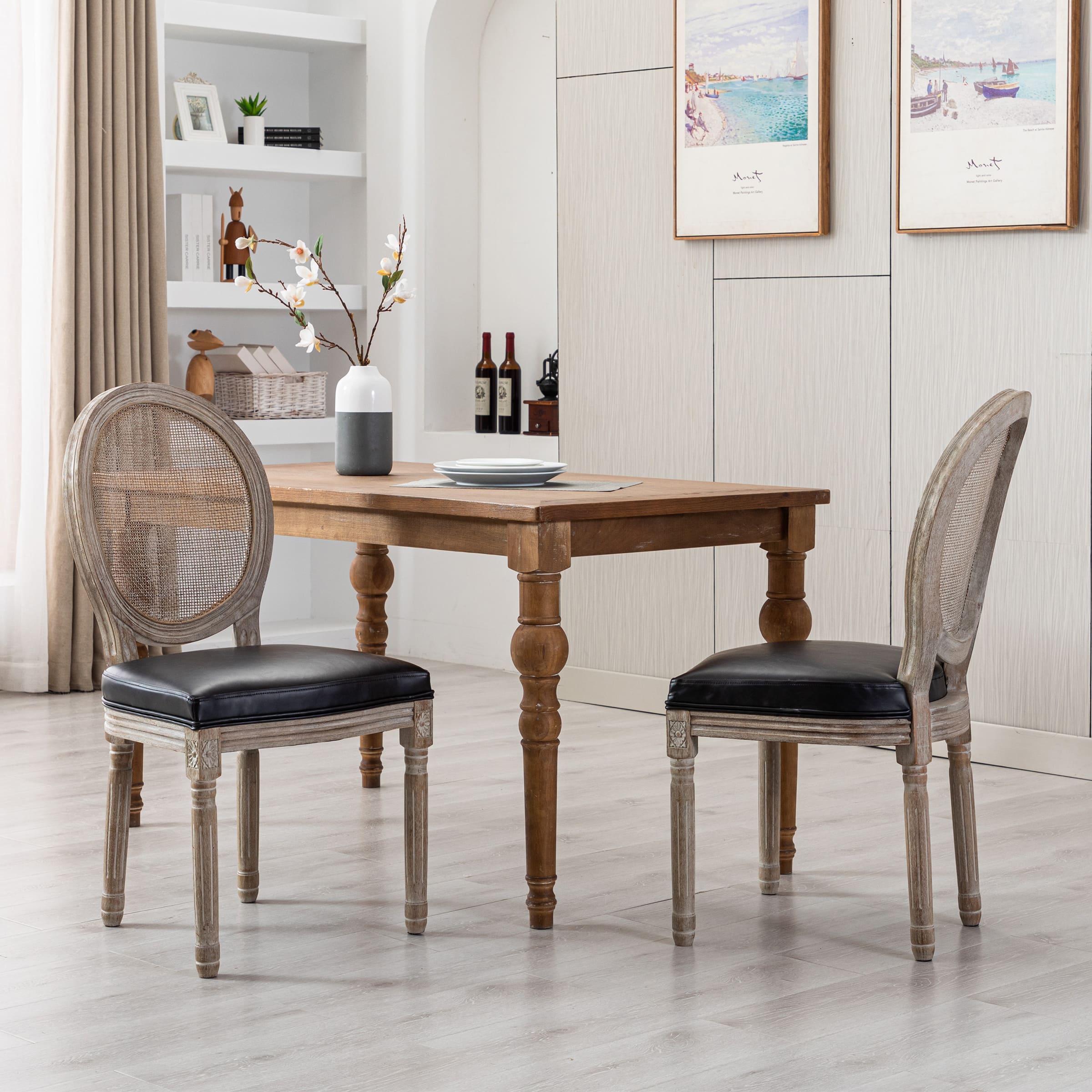 Janoray Classic French Dining Chairs Set of 2 - 7105DC & 7106DC