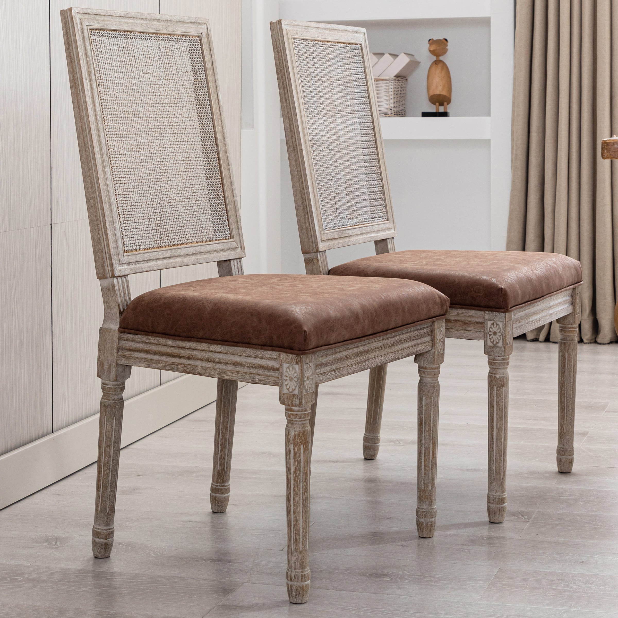 Janoray Classic French Dining Chairs Set of 2 - 7105DC & 7106DC