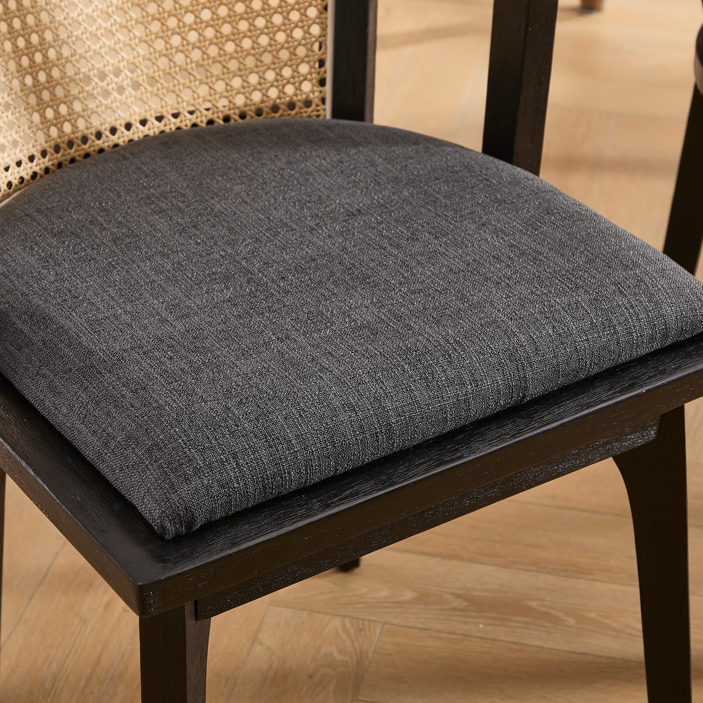 Janoray Dining Chairs with Cane Woven Back Set of 2 - 10085DC