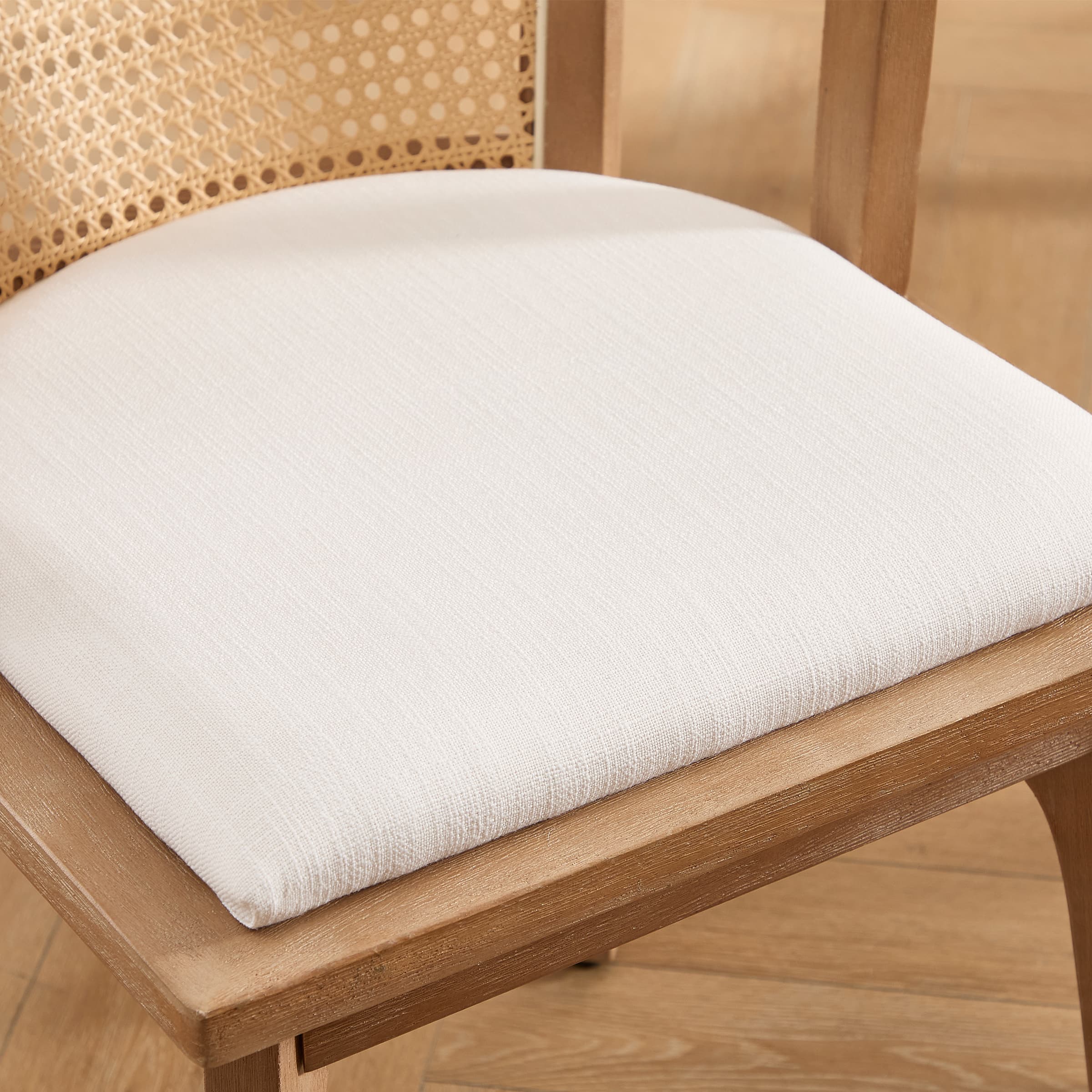 Janoray Dining Chairs with Cane Woven Back Set of 2 - 10085DC