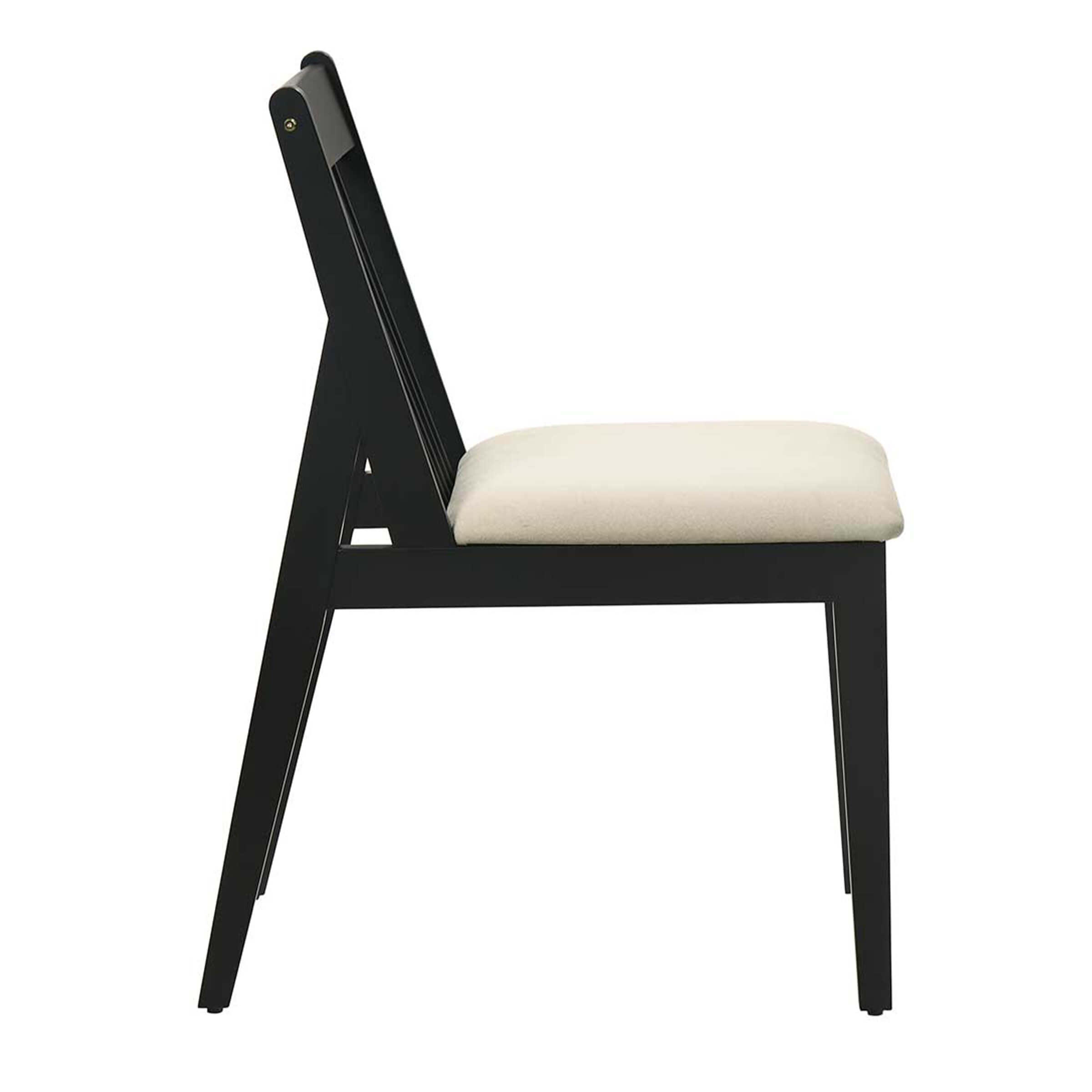 Janoray Farmhouse Chenille Upholstered Spindle Back Dining Chairs Set of 4 - 2346DC