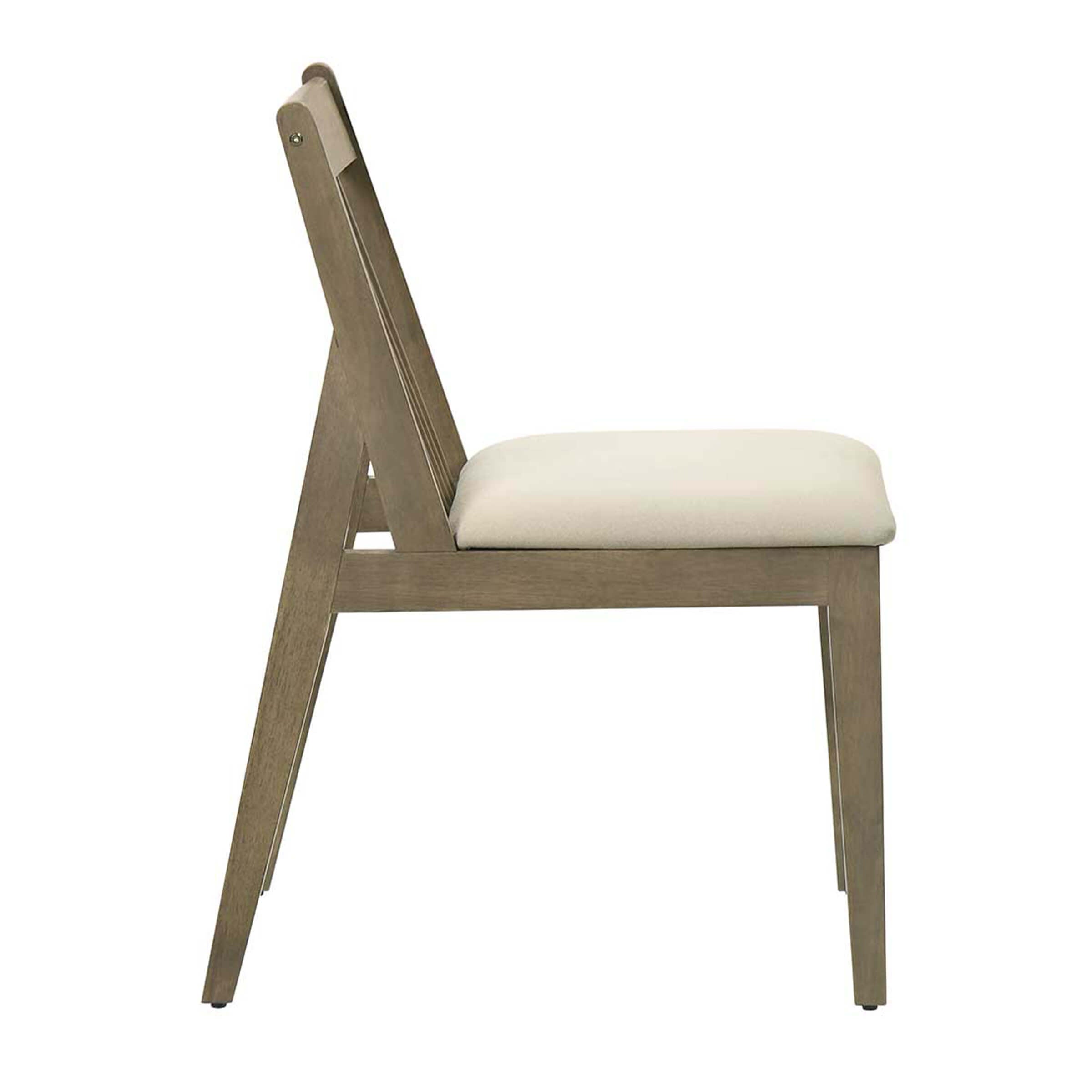 Janoray Farmhouse Chenille Upholstered Spindle Back Dining Chairs Set of 4 - 2346DC